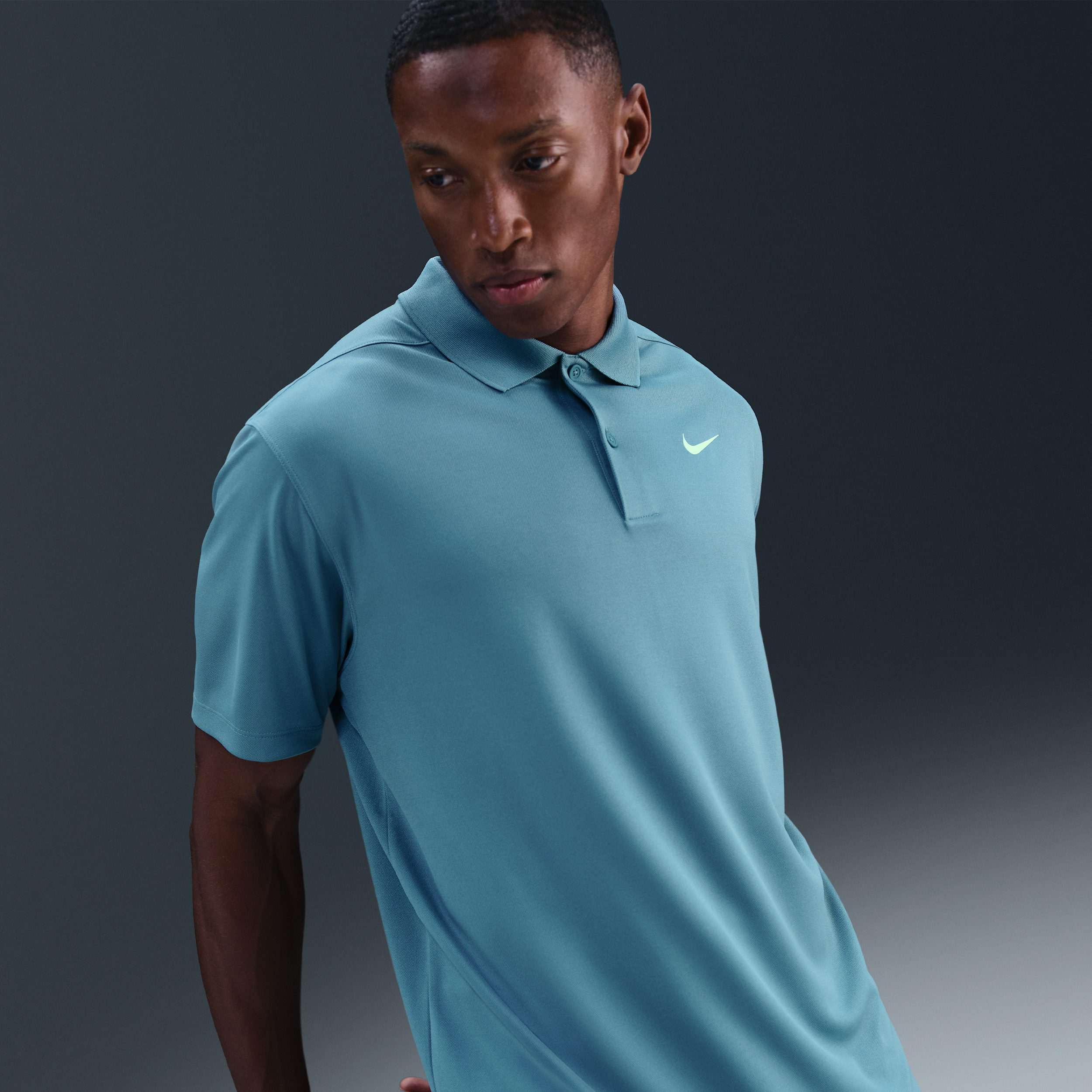 Nike Men's Dri-fit Victory Golf Polo In Blue