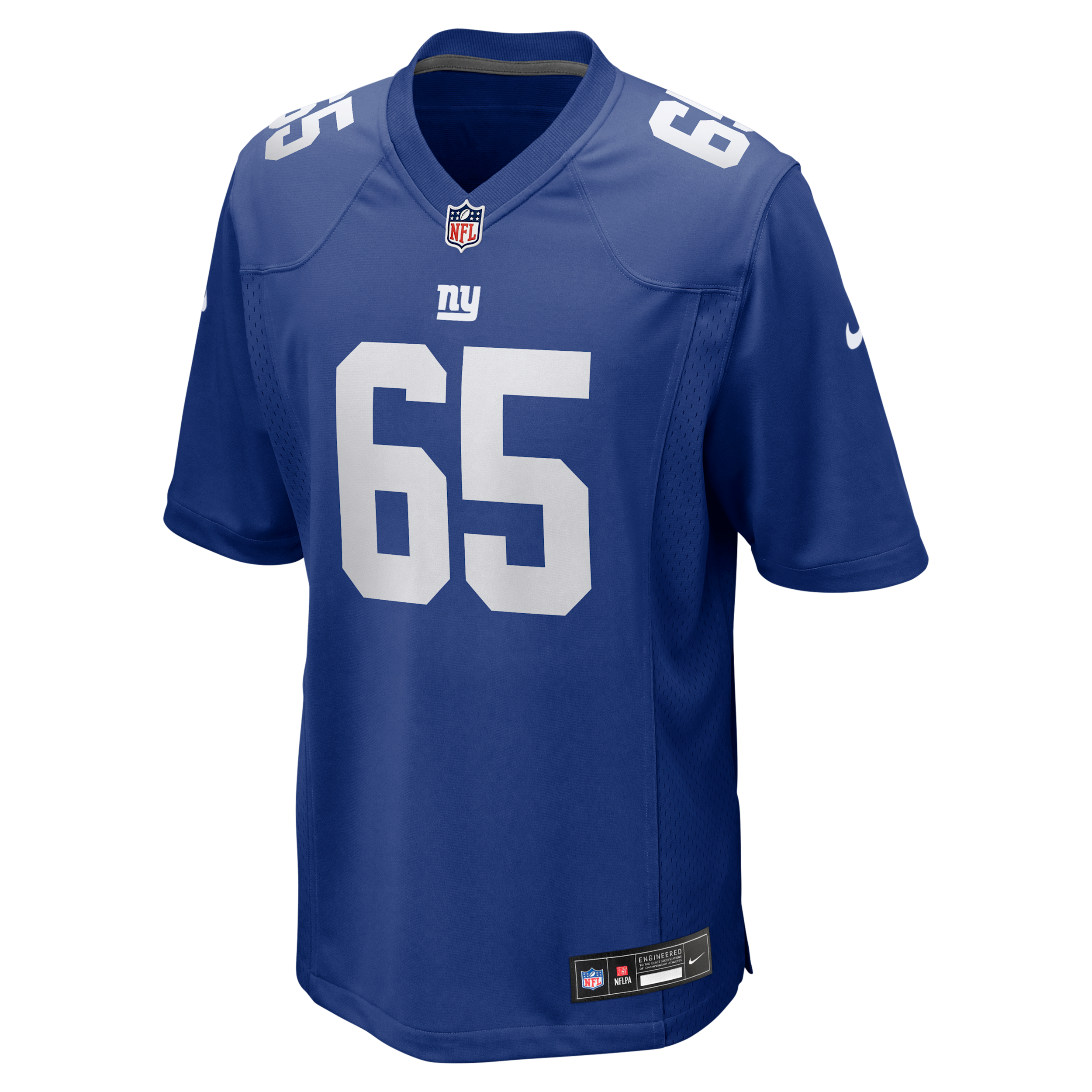 Francis Mauigoa New York Giants Nike Men's NFL Game Jersey in Blue | 67NMNGGH8IF-0QC