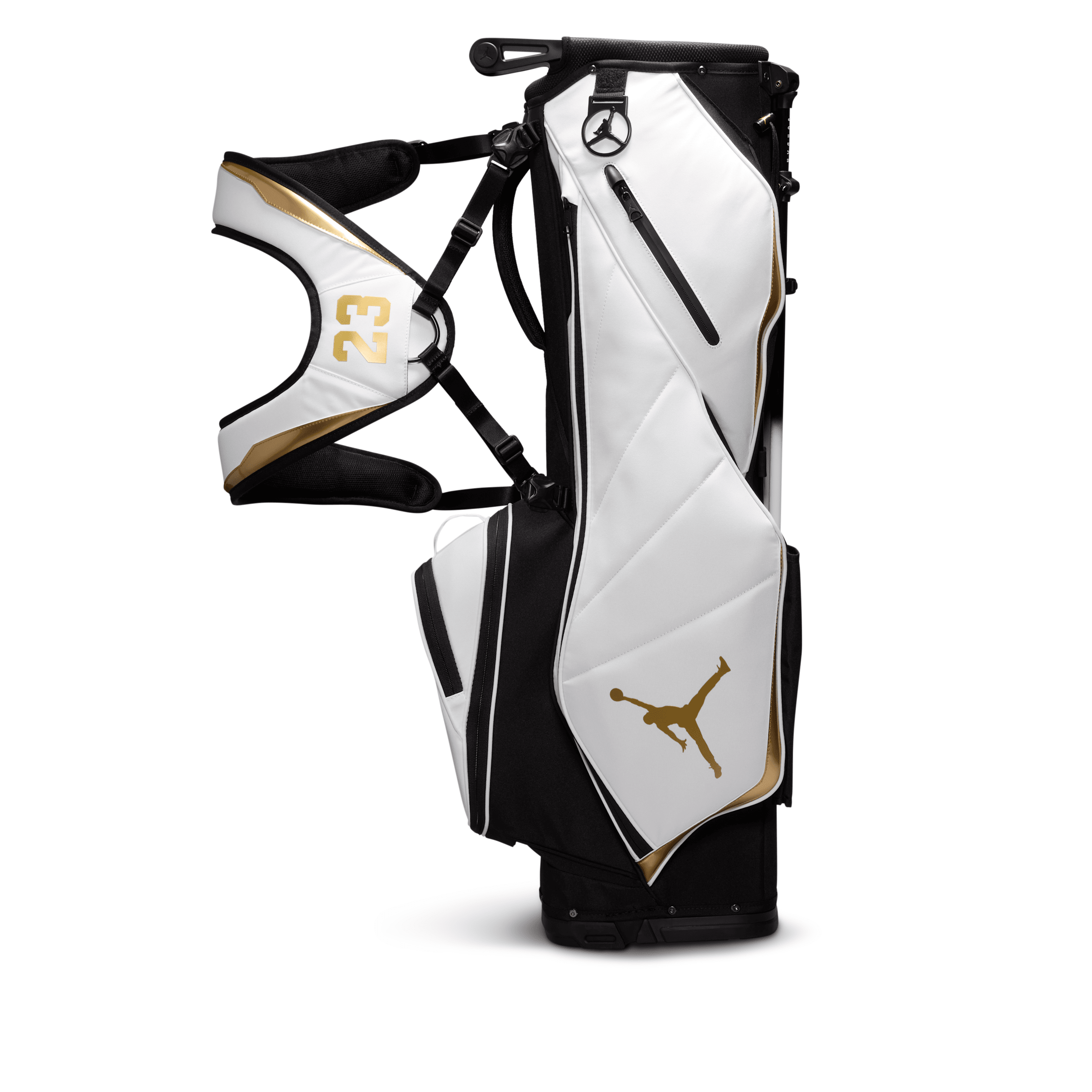 Jordan Fadeaway 6-way Golf Bag In White