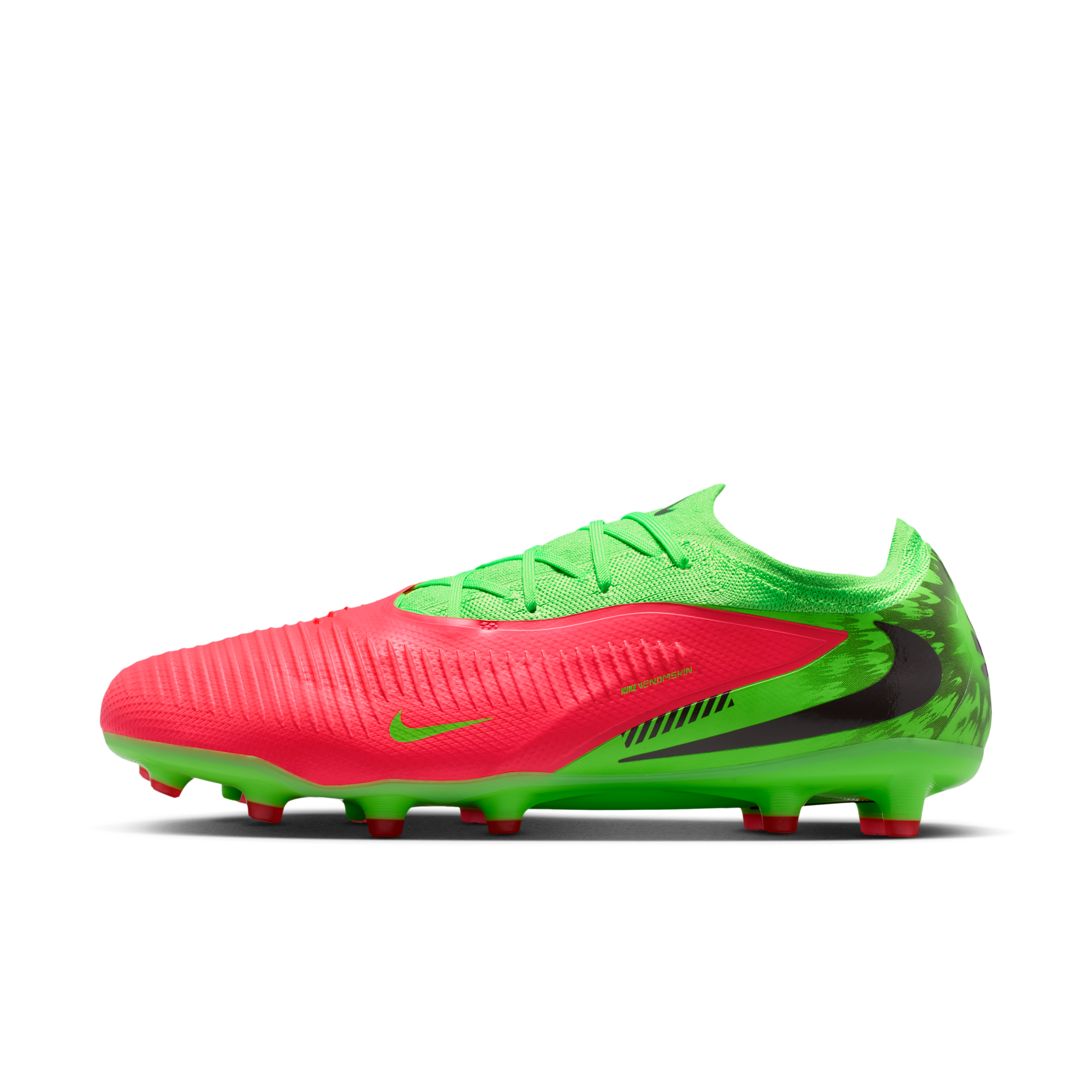 Nike Men's Phantom 6 Low Pro "Erling Haaland" Artificial-Grass Soccer Cleats in Green | IH1777-603