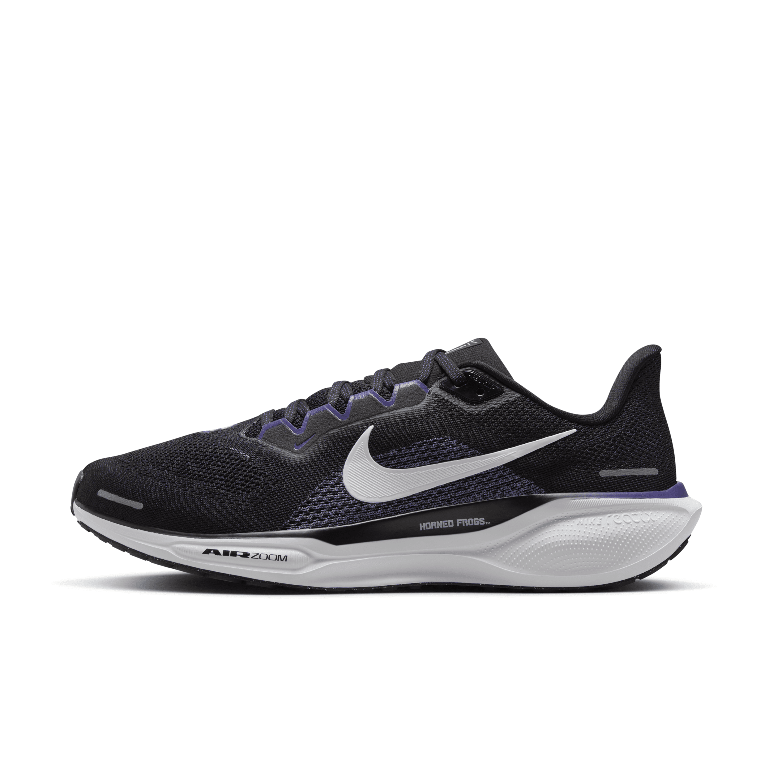 NIKE TCU PEGASUS 41 MEN'S COLLEGE ROAD RUNNING SHOES 1015599089