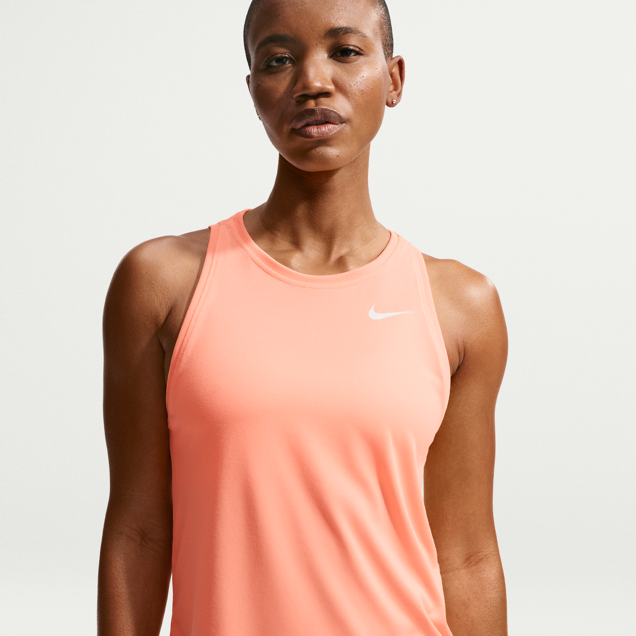 Nike Women's Dri-FIT Training Tank Top in Orange | DX0701-852