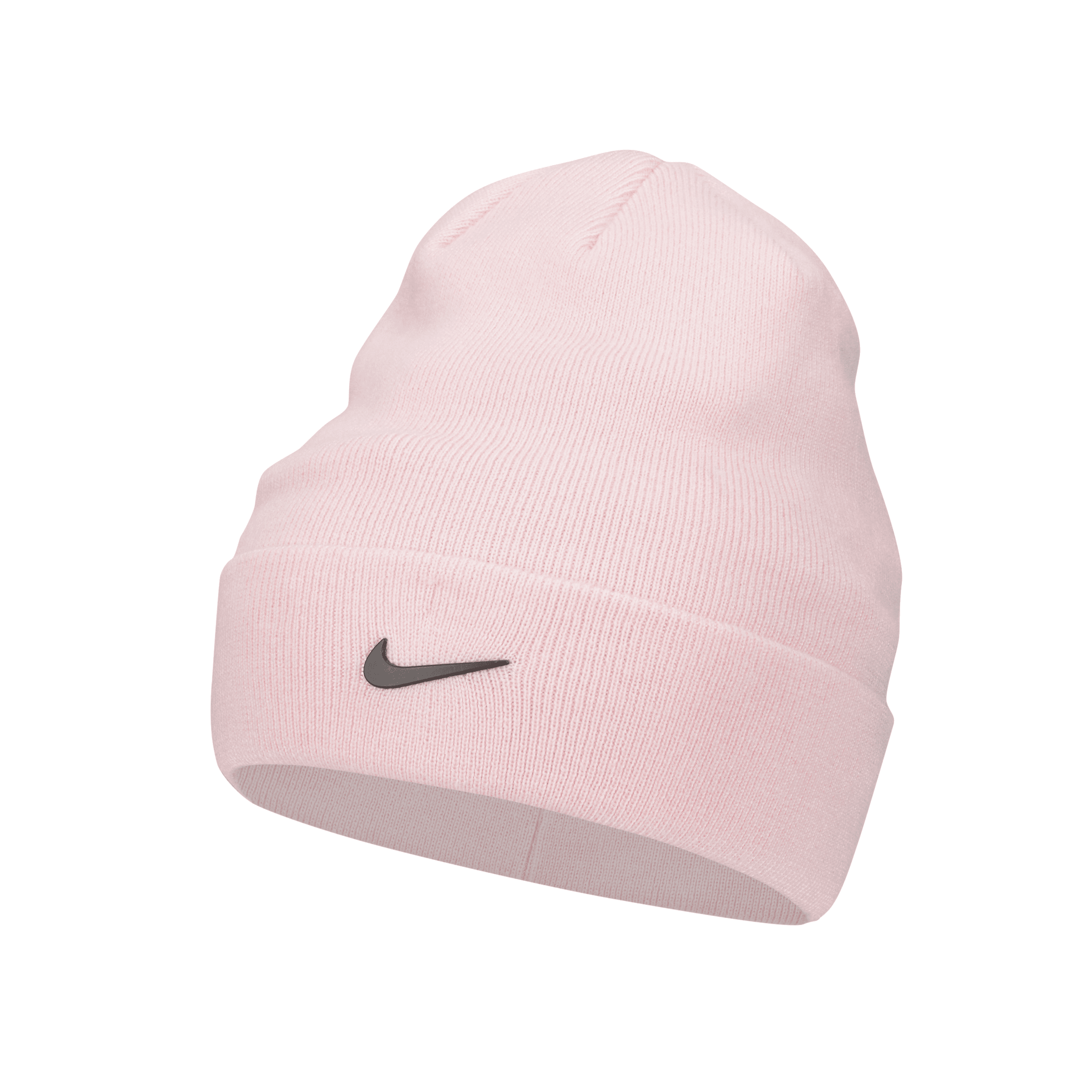 Shop Nike Peak Kids' Swoosh Beanie In Pink