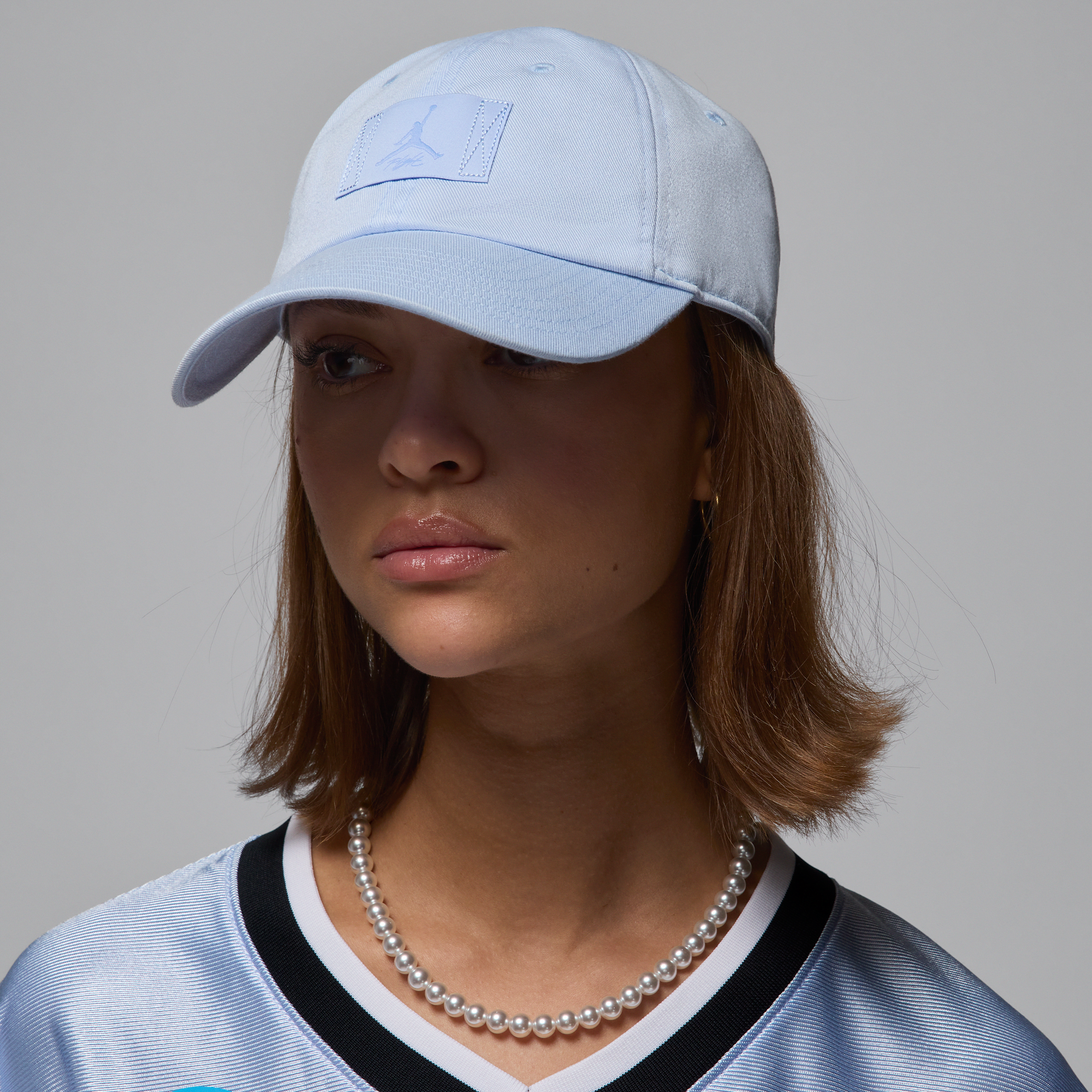 Jordan Club Cap Adjustable Hat In Blue