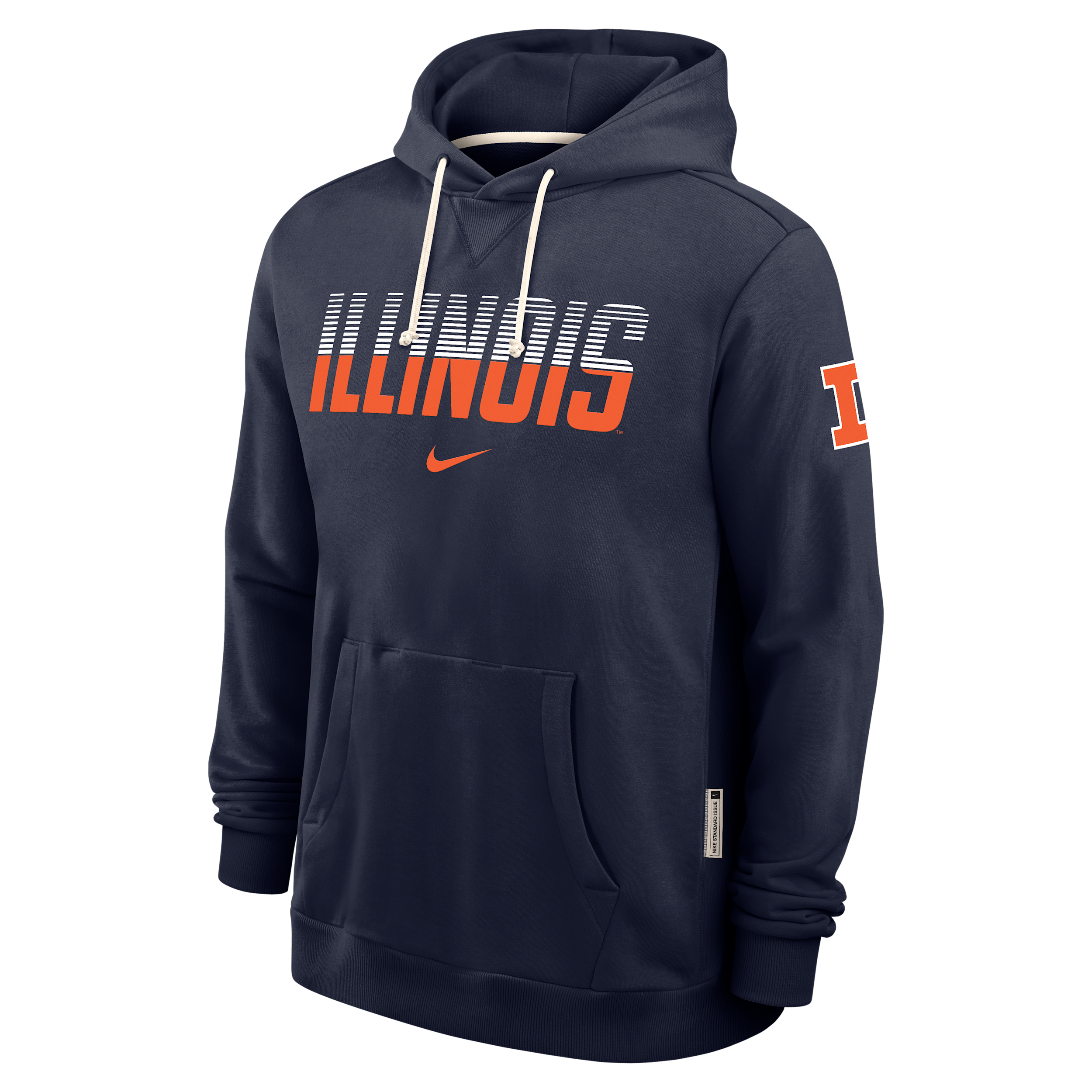 Nike Men's Navy Illinois Fighting Illini 2026 Sideline Standard Issue Dri-fit Hoodie - Navy