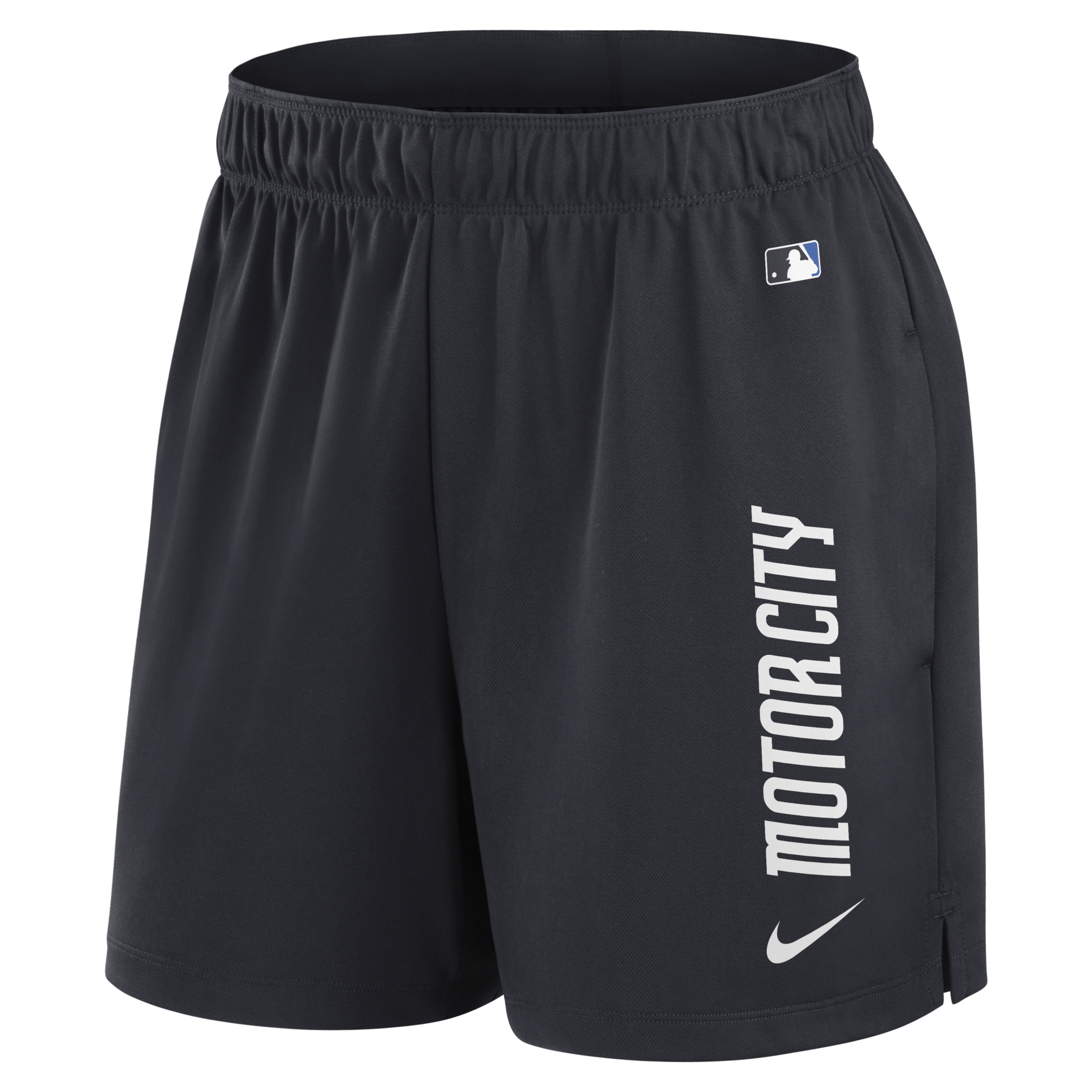Shop Nike Detroit Tigers Authentic Collection City Connect  Women's Dri-fit Mlb Shorts In Blue