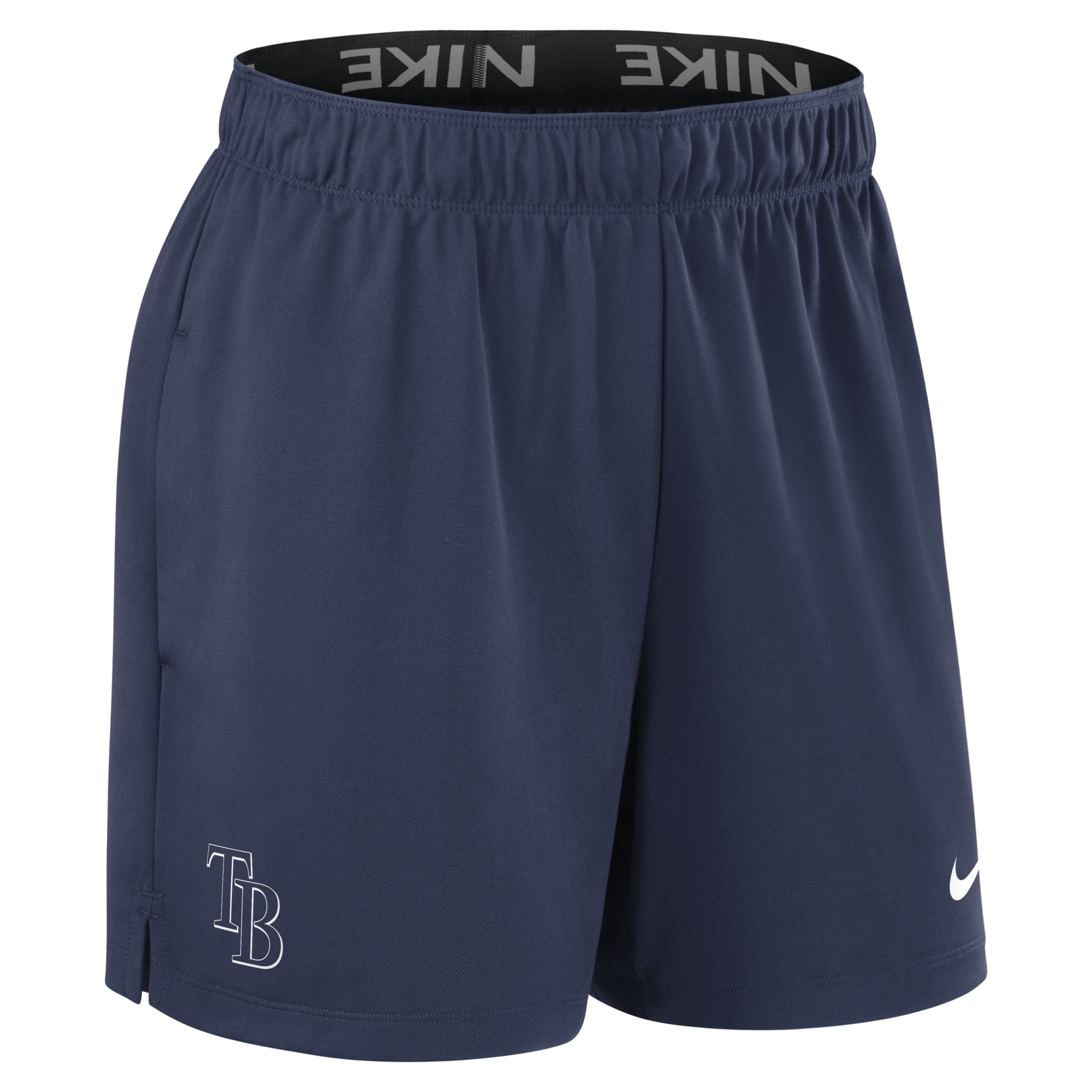 Nike Tampa Bay Rays Authentic Collection Practice  Women's Dri-fit Mlb Shorts In Blue