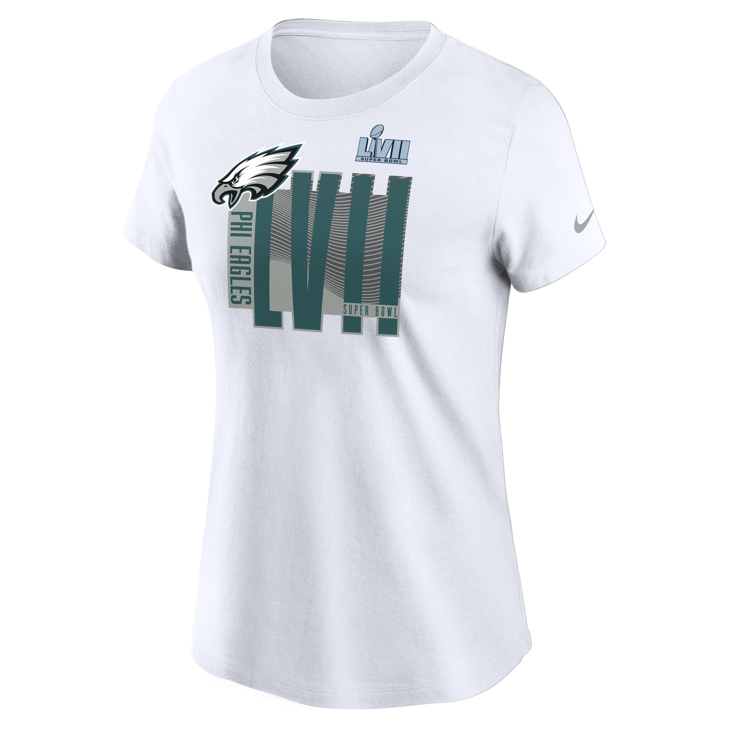 Nike Women's Super Bowl Lvii Bound (nfl Philadelphia Eagles) Tshirt In