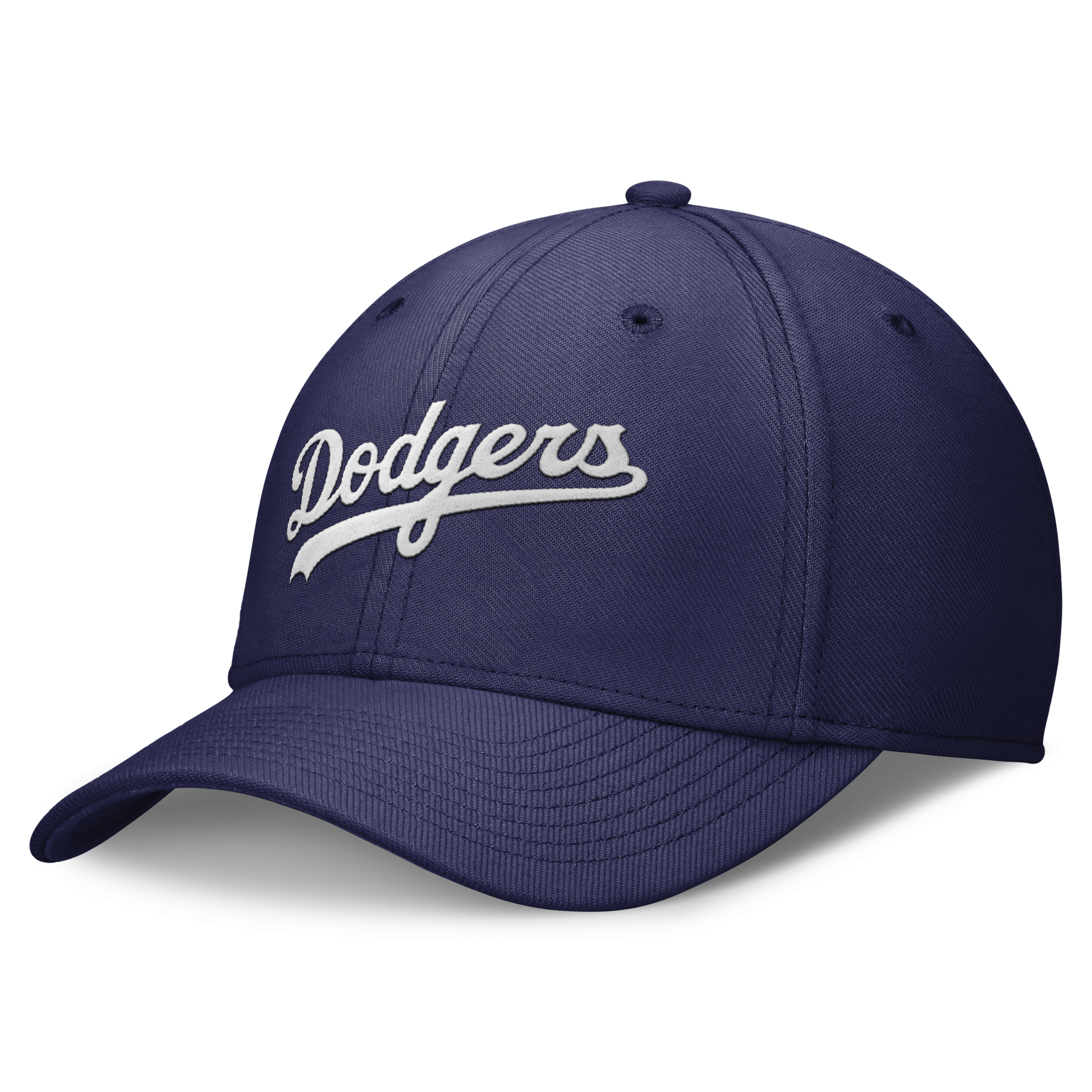Shop Nike Los Angeles Dodgers Evergreen Swoosh  Men's Dri-fit Mlb Hat In Blue