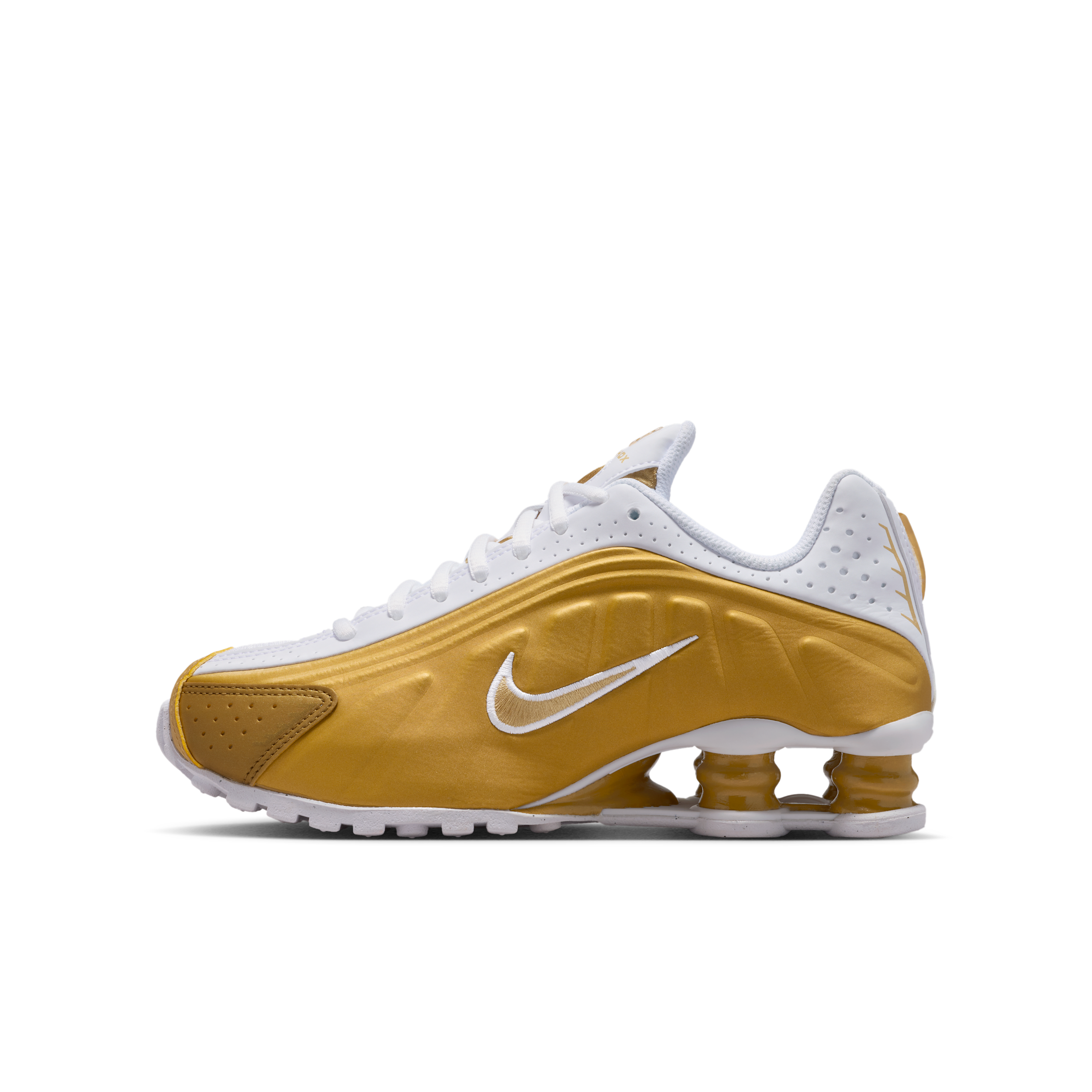 Nike Shox R4 Big Kids' Shoes In Brown