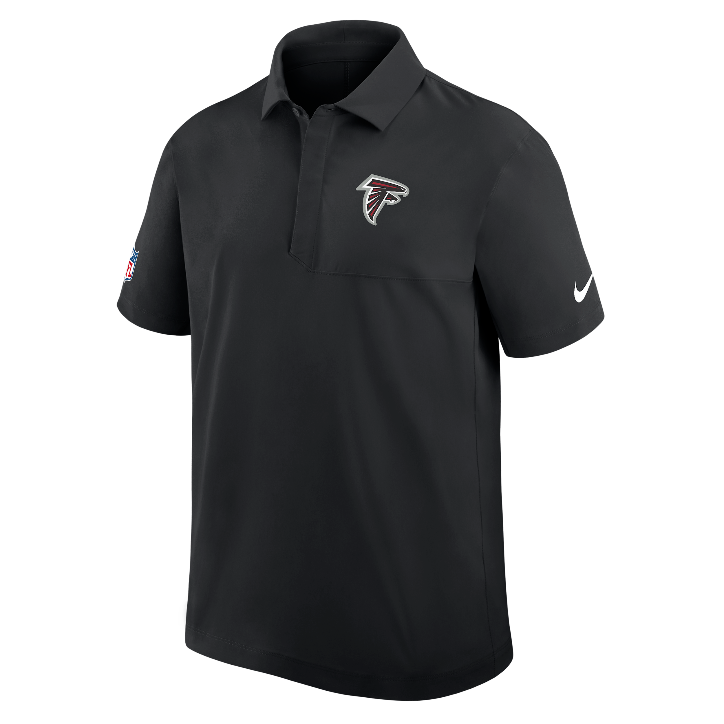 Nike Atlanta Falcons City Pride Sideline Men's Dri-fit Nfl Polo In Black