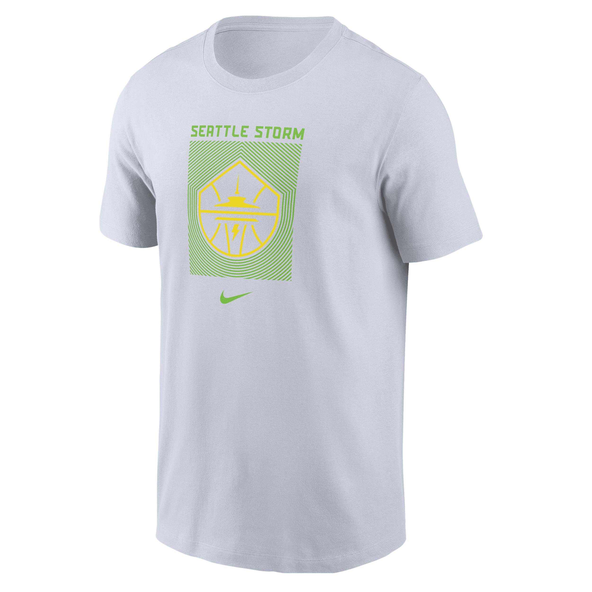 Seattle Storm Nike Men's WNBA T-Shirt in White | M11332WSEA-WHT