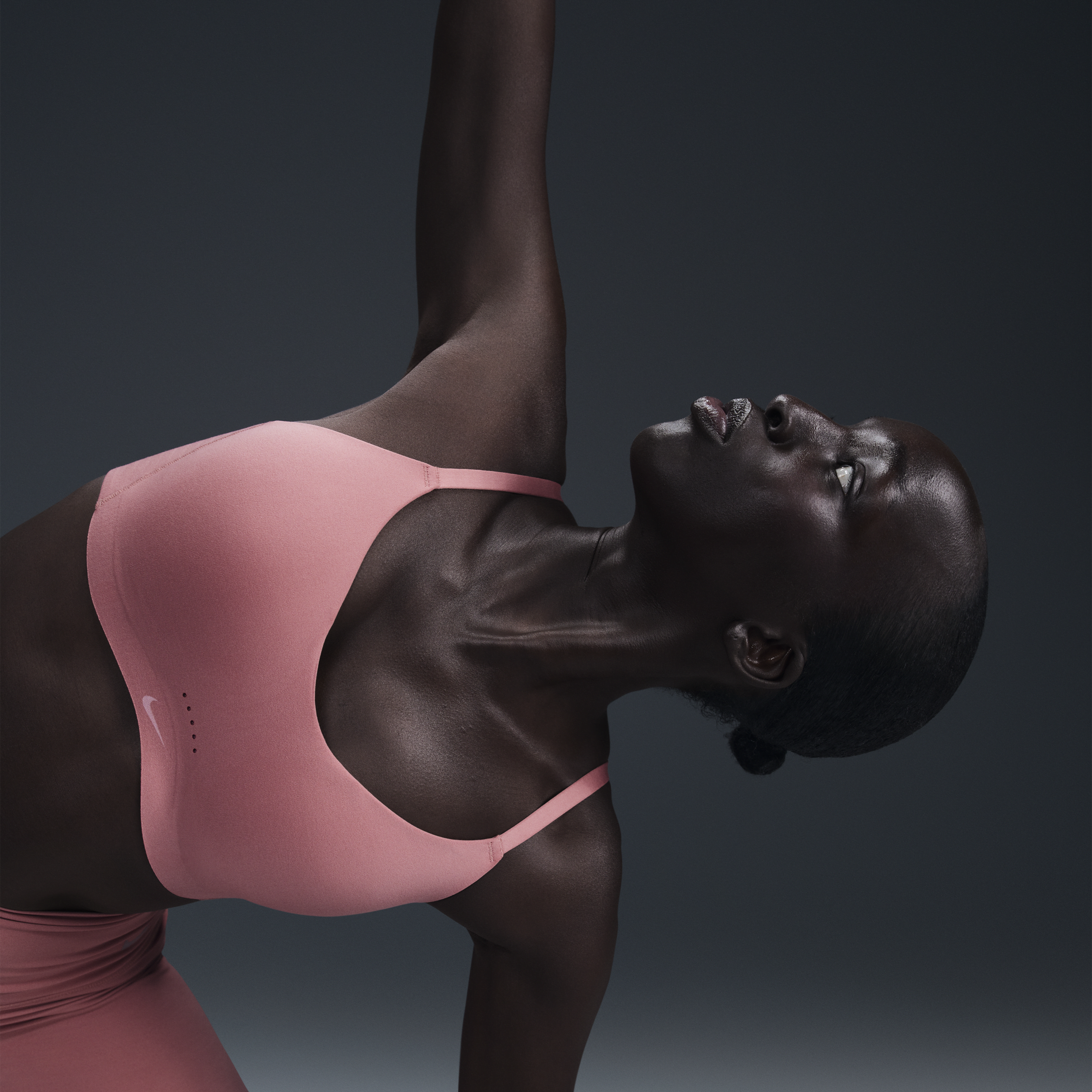 Nike Women's Alate Minimalist Light-support Padded Convertible Sports Bra In Pink