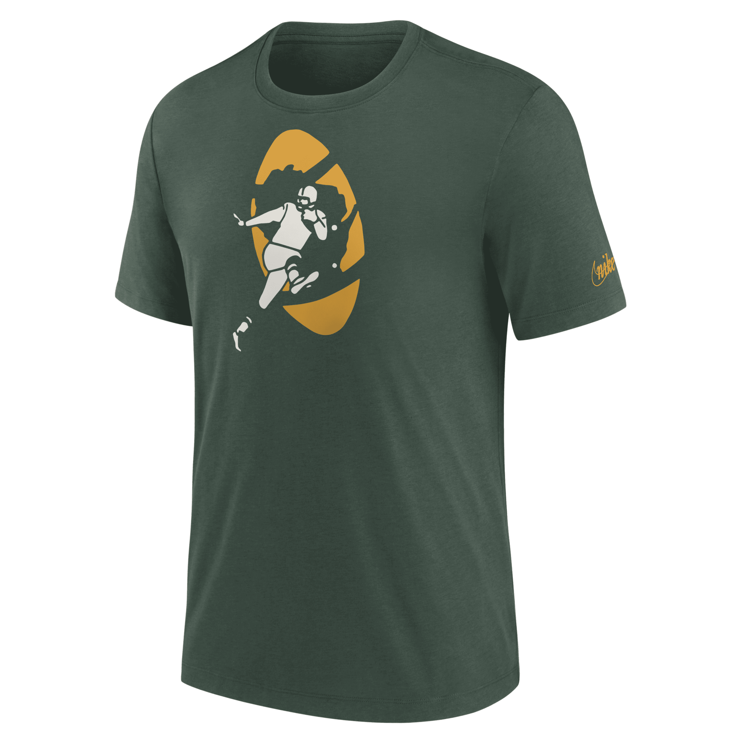 Nike Green Bay Packers Rewind Logo  Men's Nfl T-shirt