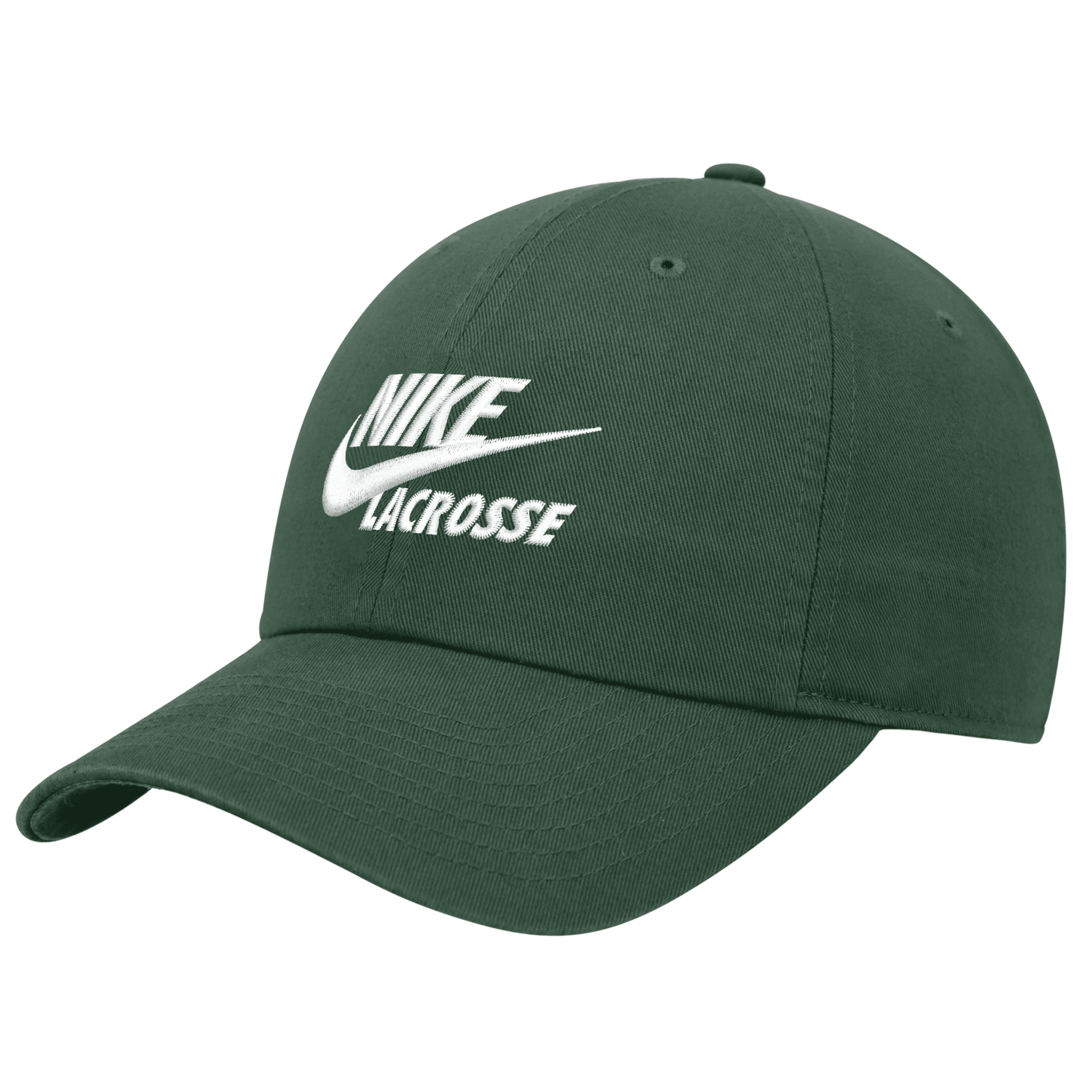 Shop Nike Unisex Futura Lacrosse Cap In Green