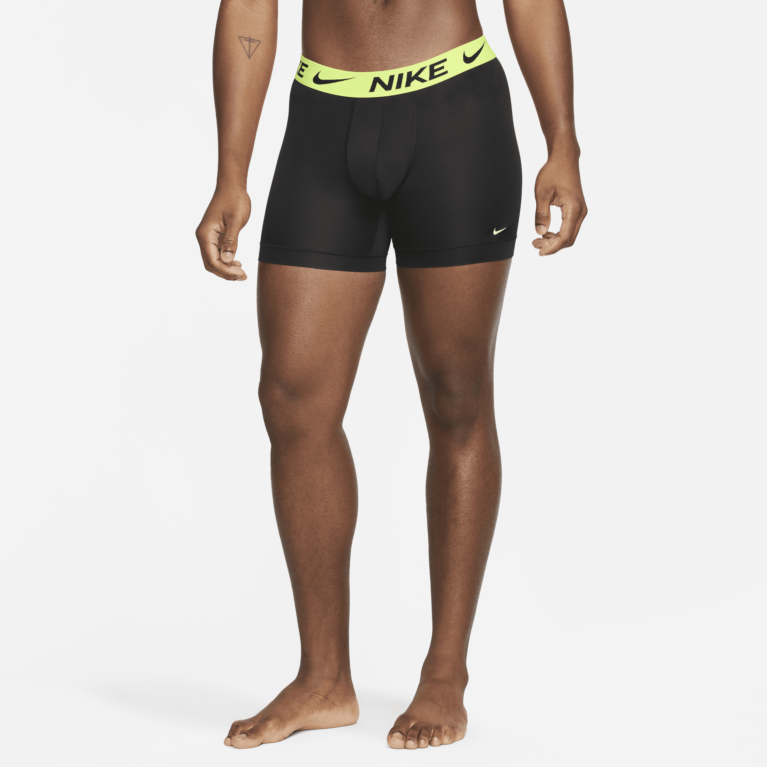 Shop Nike Men's Dri-fit Adv Micro Boxer Briefs (3-pack) In Black
