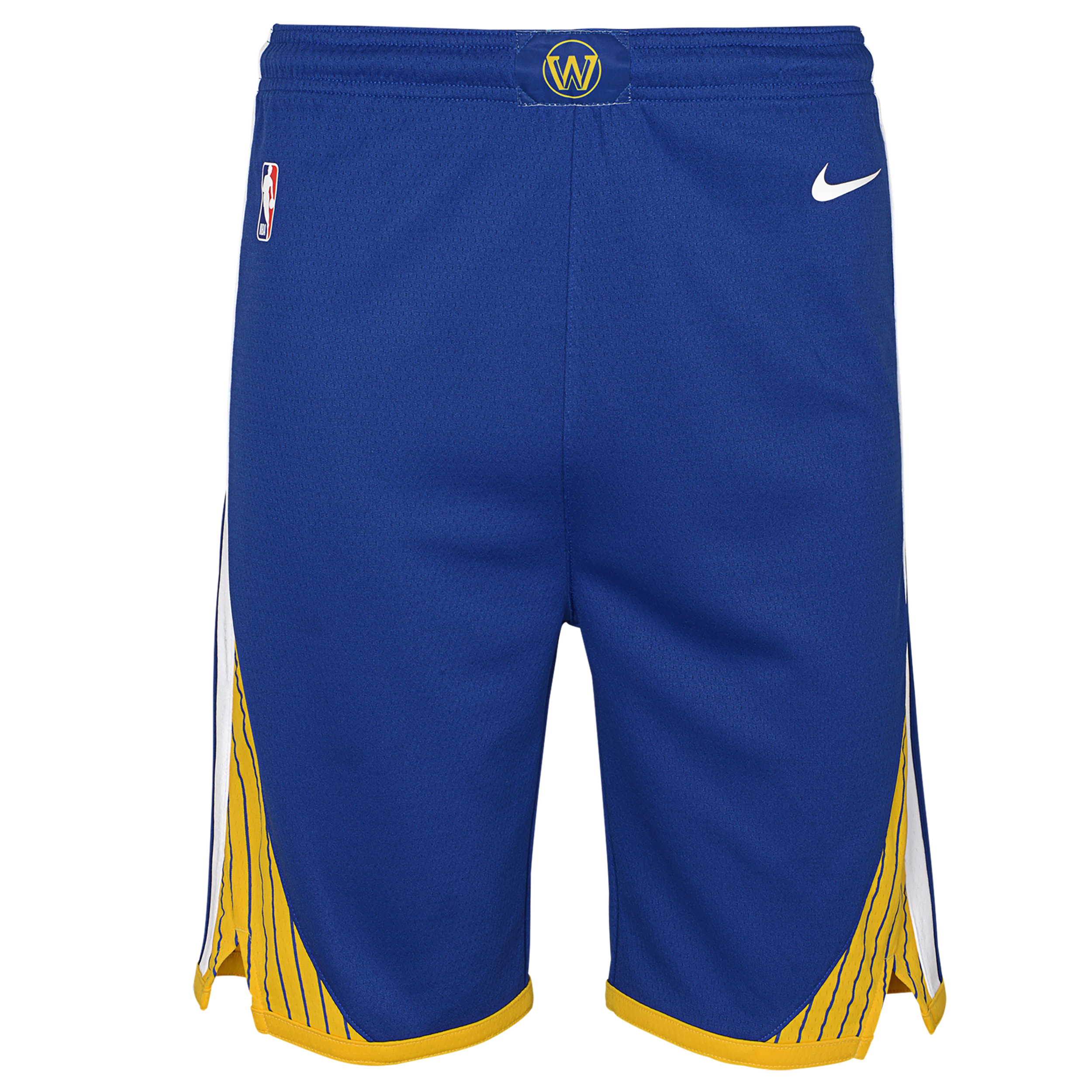 Shop Nike Golden State Warriors Icon Edition Big Kids'  Dri-fit Nba Swingman Shorts In Blue