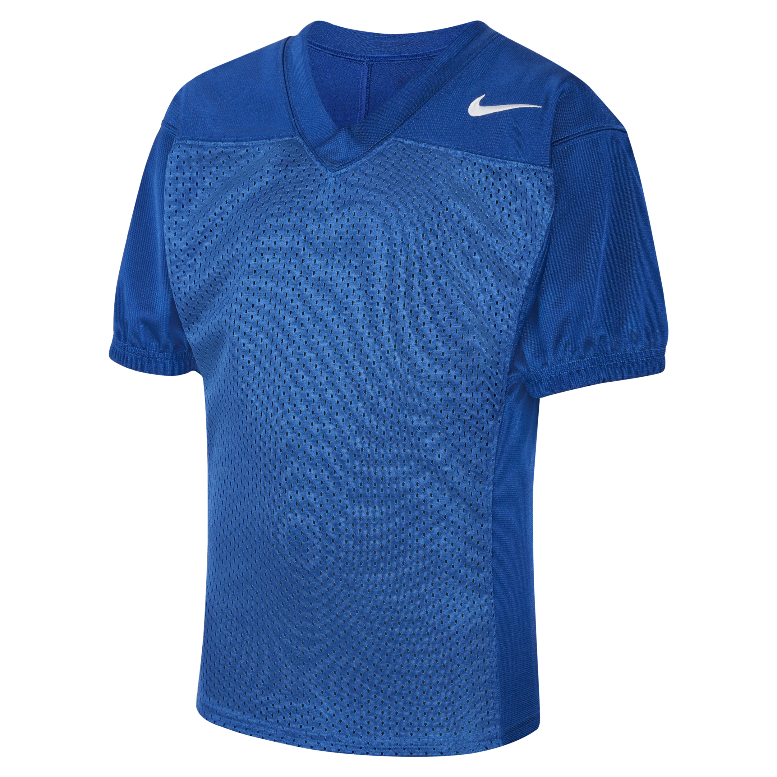 Nike Practice Big Kids' (boys') Football Jersey In Blue