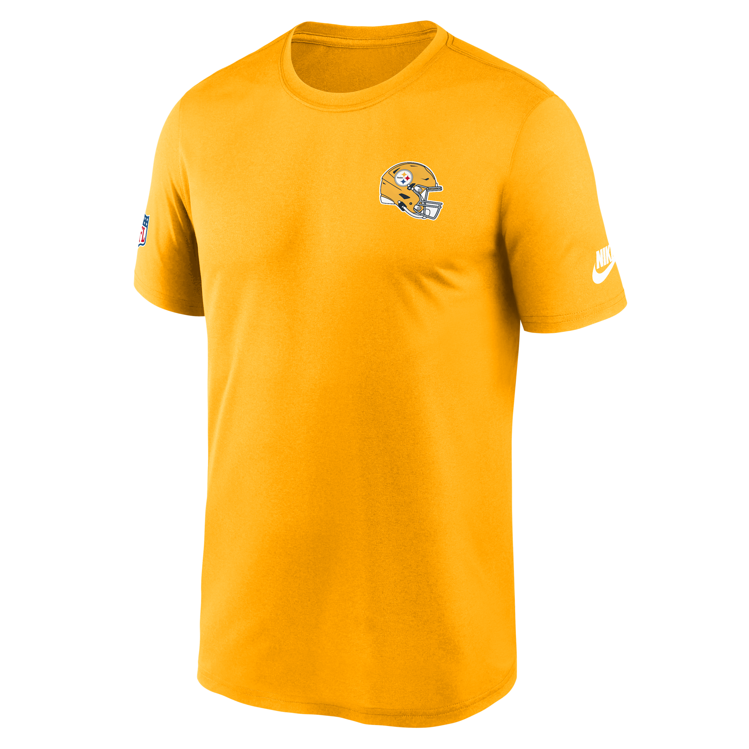 Pittsburgh Steelers Alt Legend Small Logo Nike Men's Dri-FIT NFL T-Shirt in Brown | 02TI76IQ7L-UE8