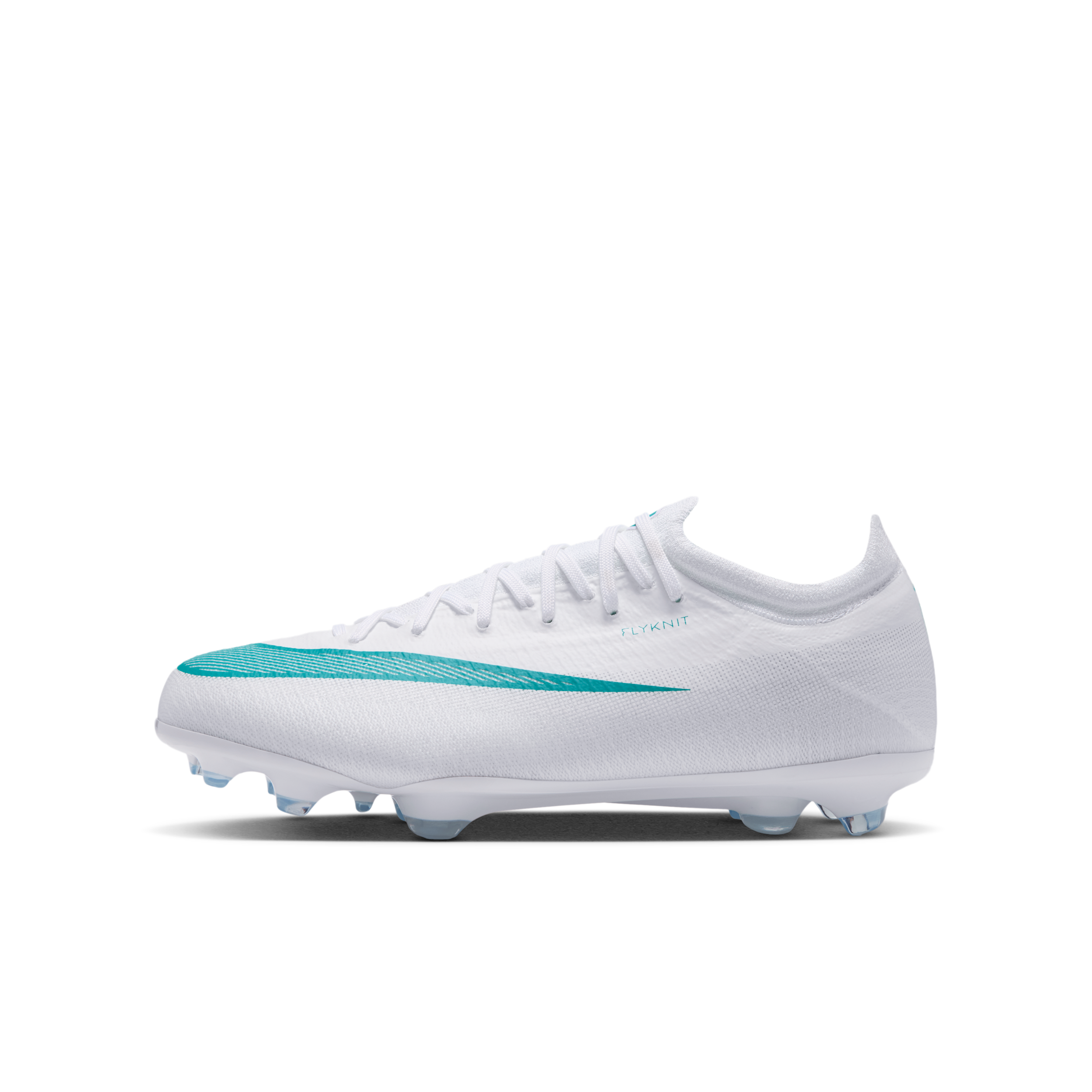 Nike Jr. Mercurial Vapor 17 Pro Big Kids' Firm-Ground Low-Top Soccer Cleats in White | IM6539-101
