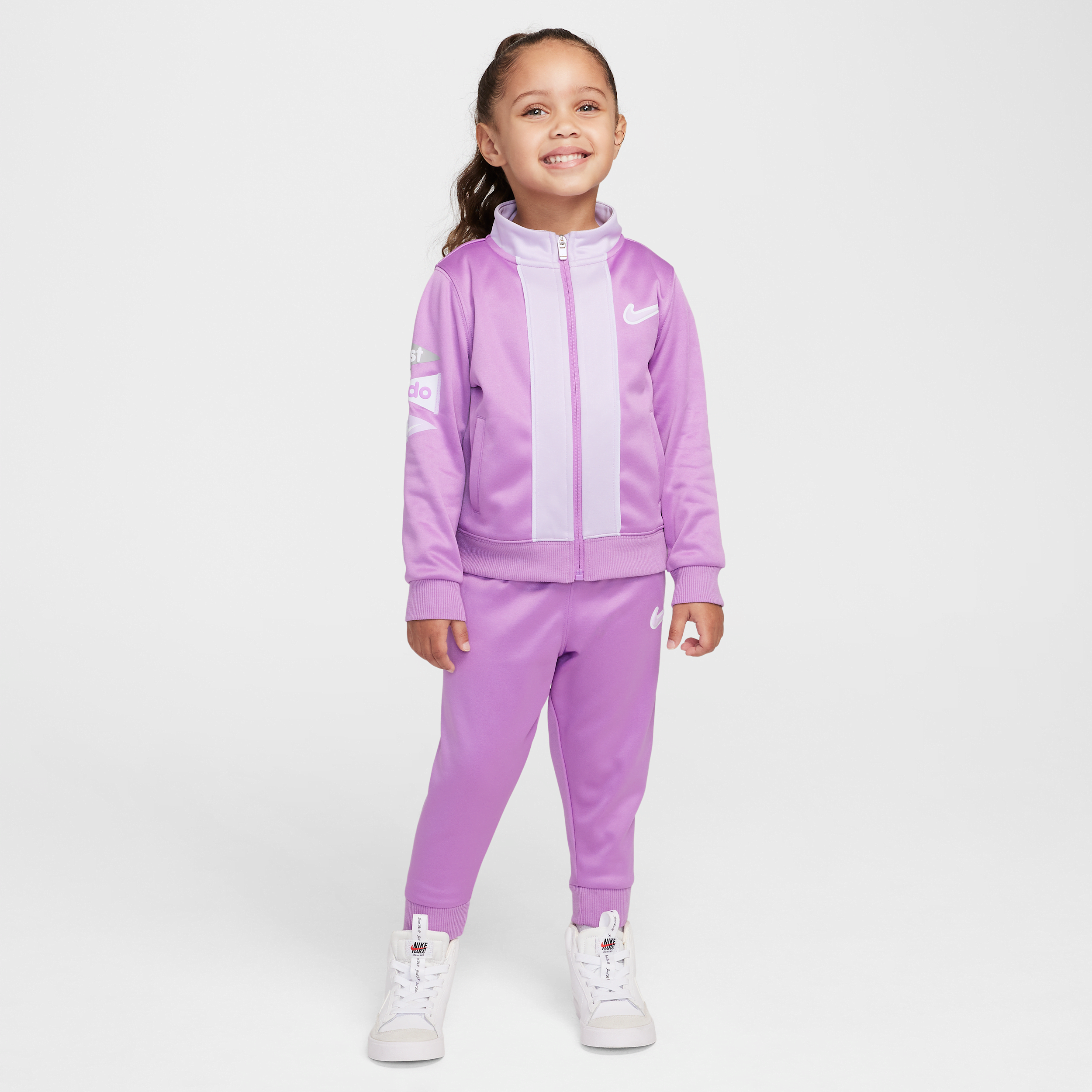 Nike Dri-fit E1d1 Toddler Tracksuit In Pink