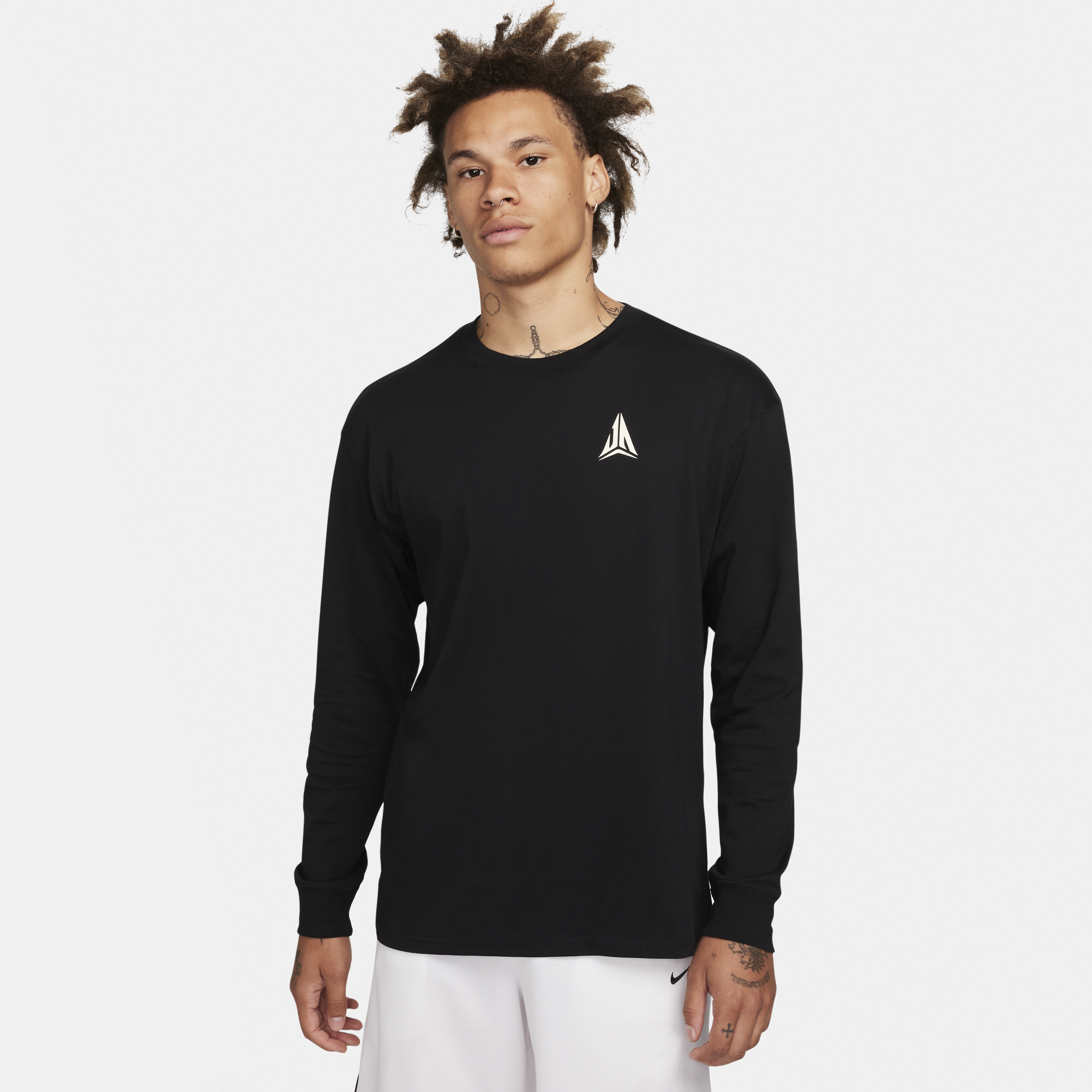 Nike Men's Ja Max90 Long-sleeve T-shirt In Black