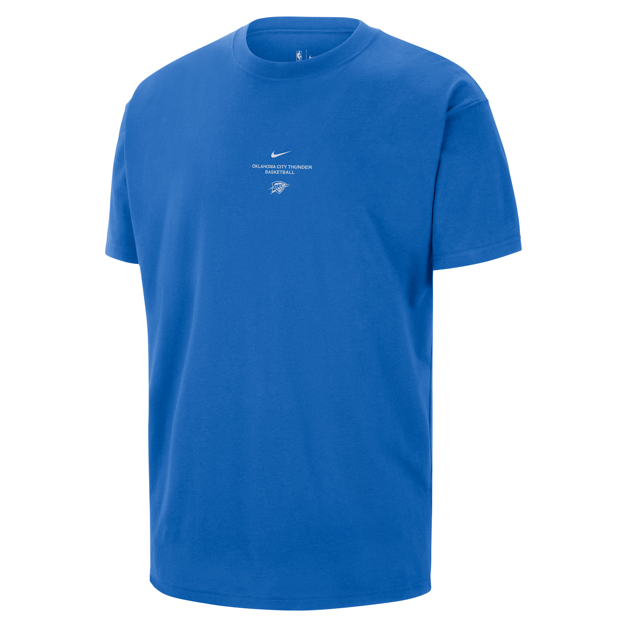 Nike Men's Blue Oklahoma City Thunder 2026 Standard Issue Practice T-Shirt - Blue