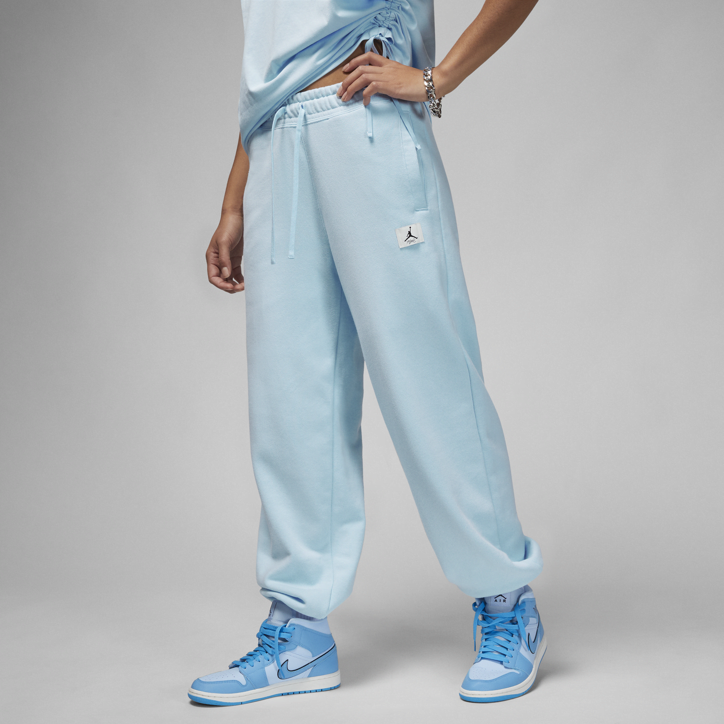 Jordan Women's  Flight Fleece Pants In Blue