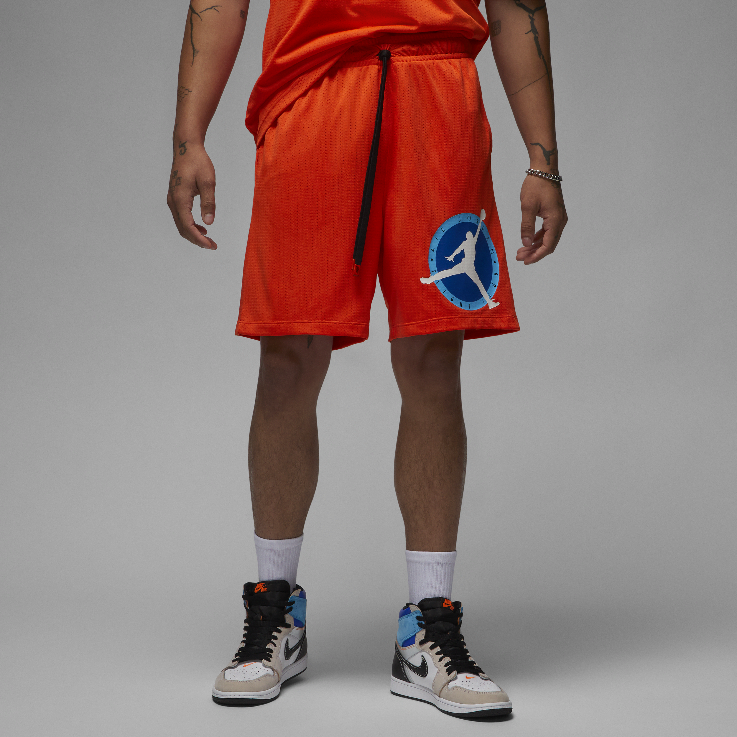 Jordan Men's  Flight Mvp Mesh Shorts In Orange