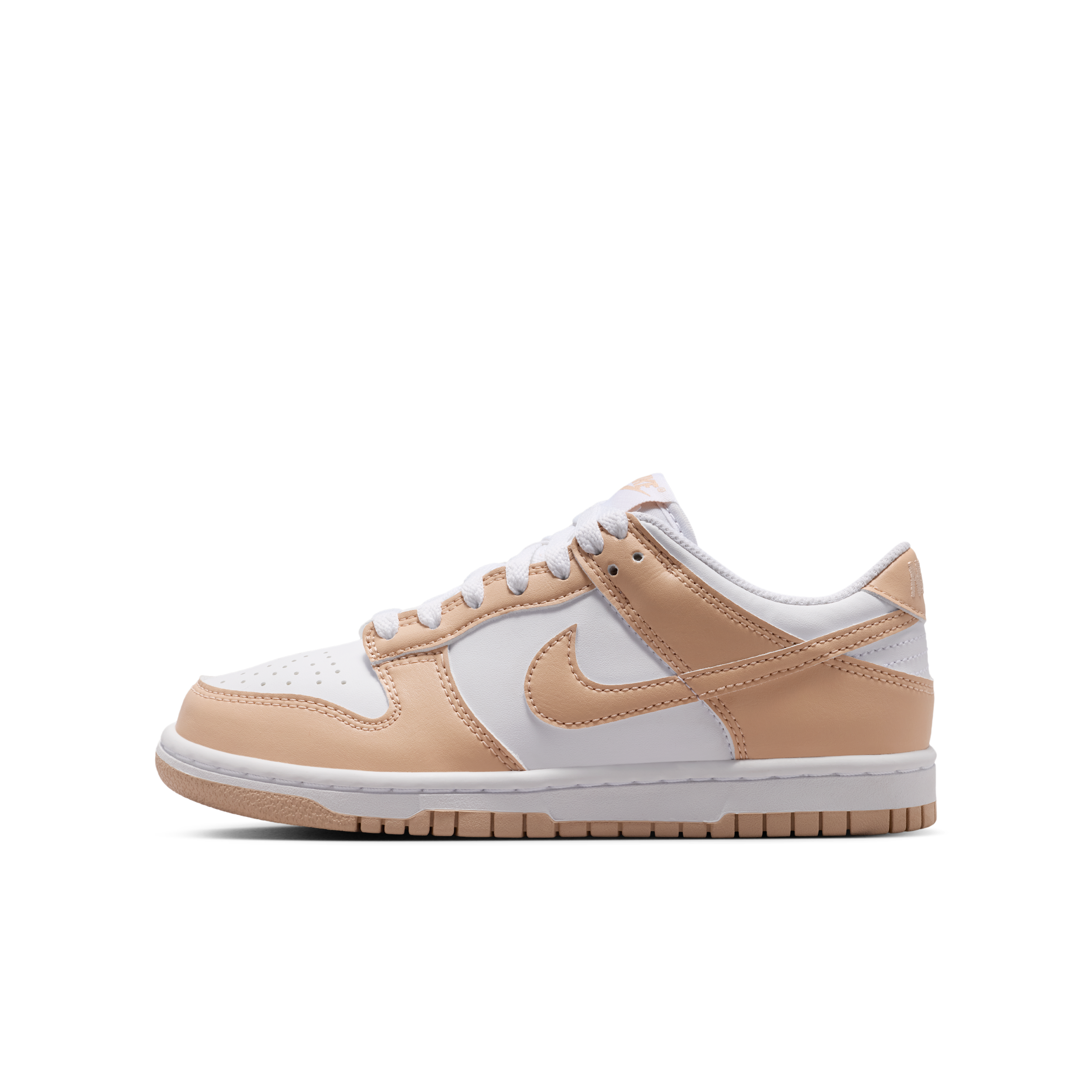 Nike Dunk Low Big Kids' Shoes in White | IU7766-134