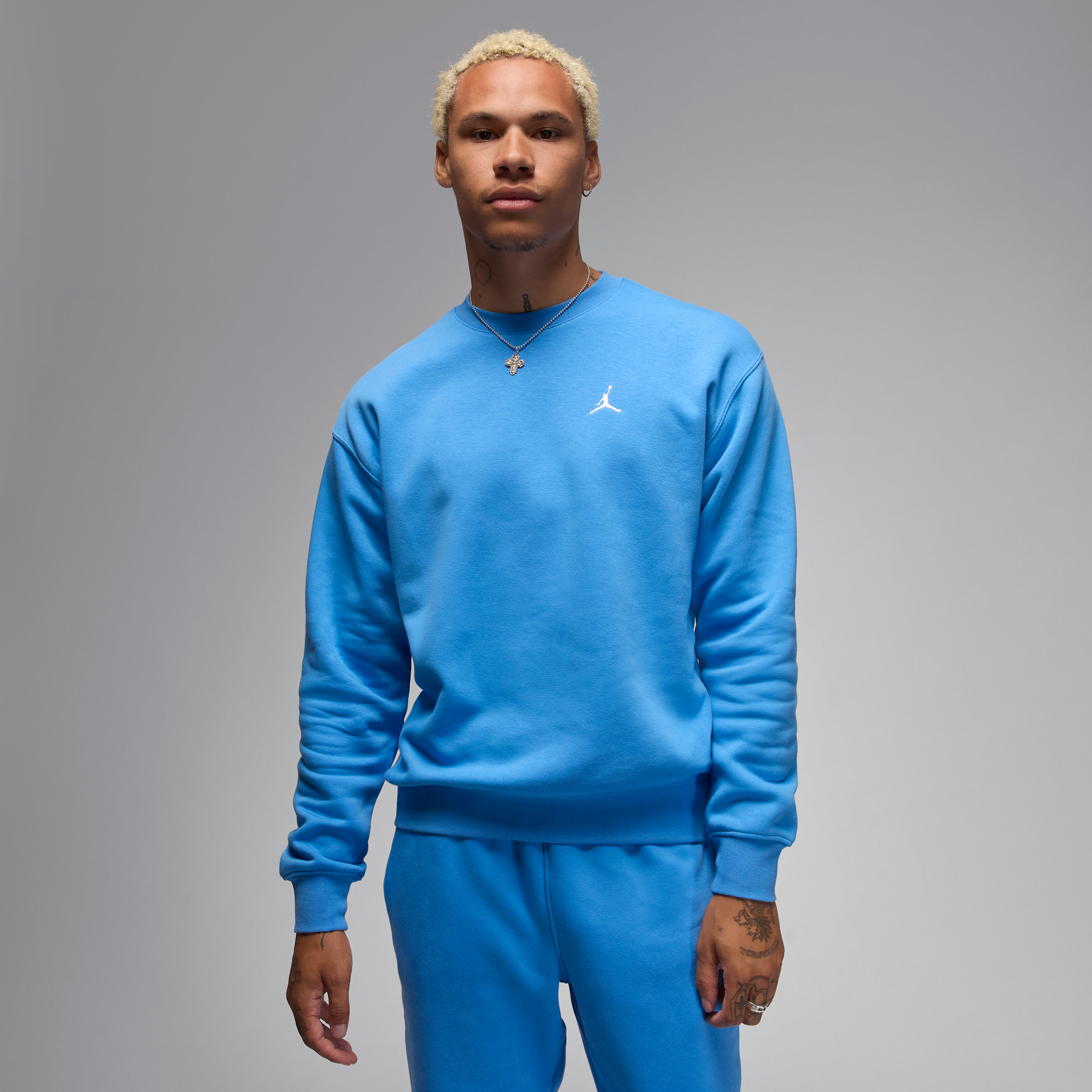 JORDAN MEN'S BROOKLYN FLEECE CREW-NECK SWEATSHIRT 1015624687