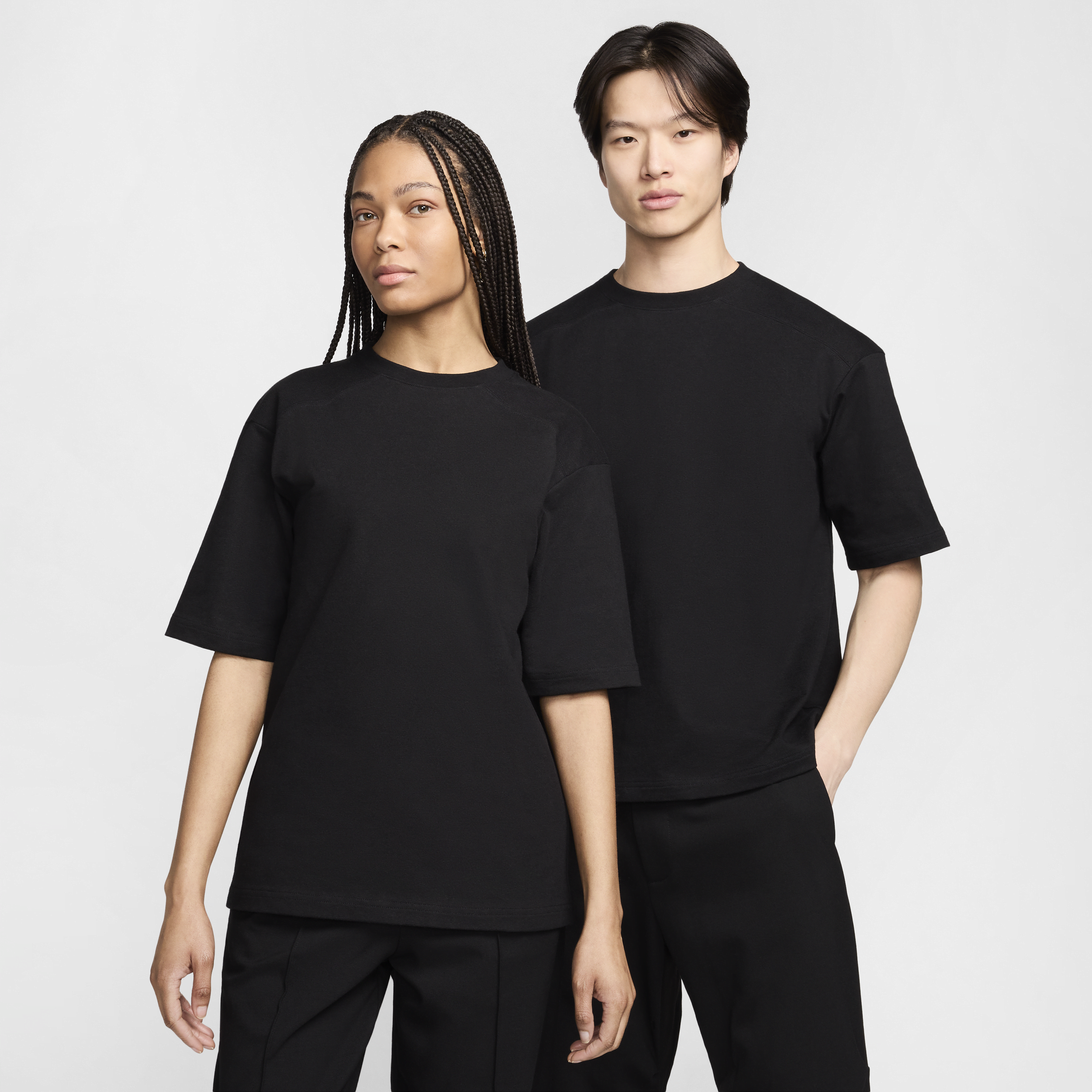 Nike Unisex Every Stitch Considered Forte Short-sleeve T-shirt In Black