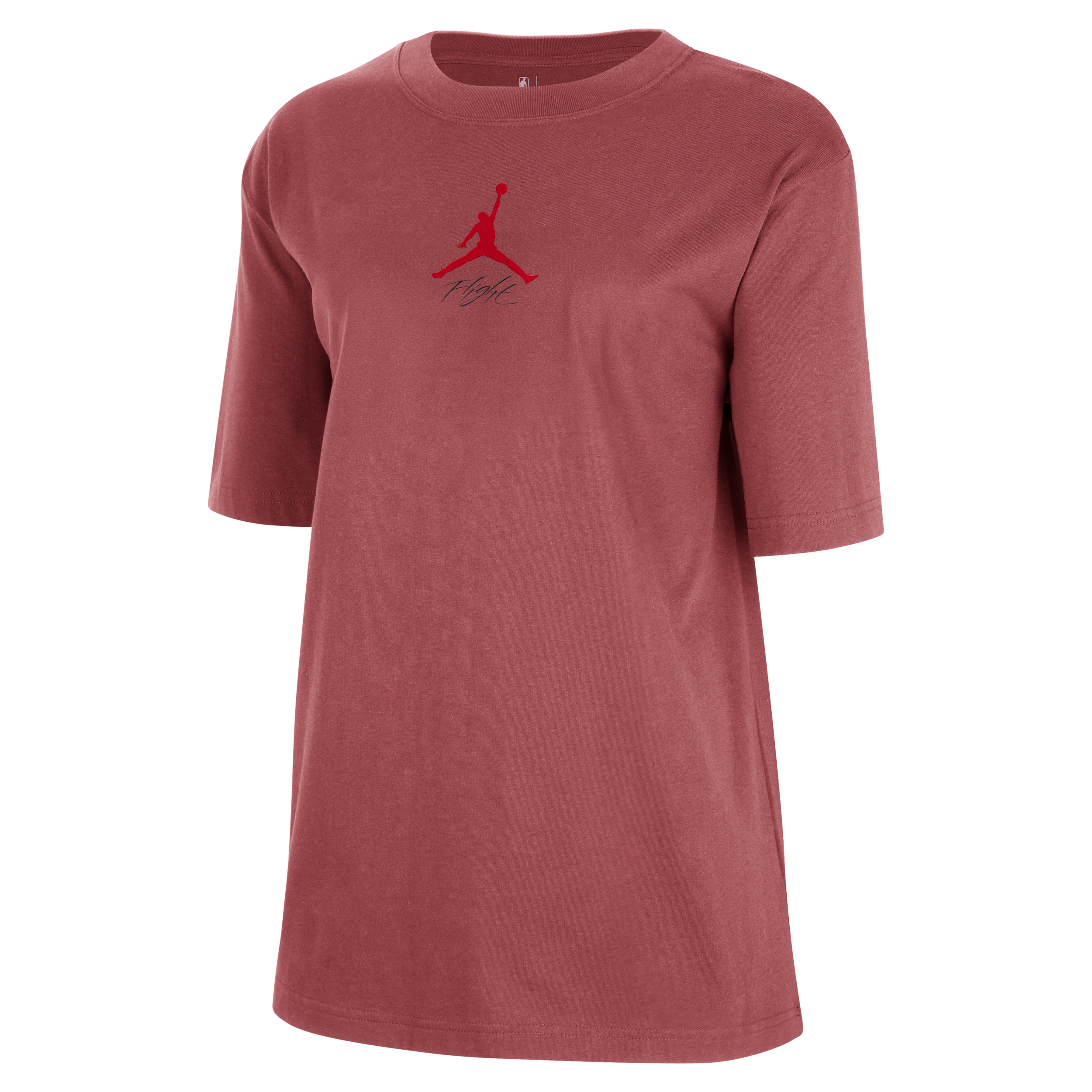 Nike Women's Atlanta Hawks Courtside Statement Edition Jordan Nba T-shirt In Red
