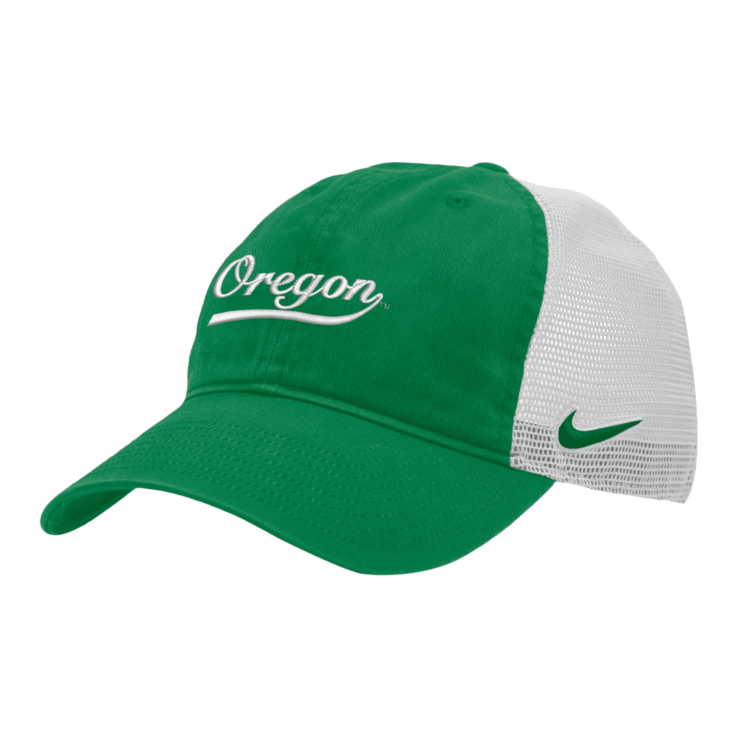 Nike Oregon Heritage86  Unisex College Trucker Hat In Green