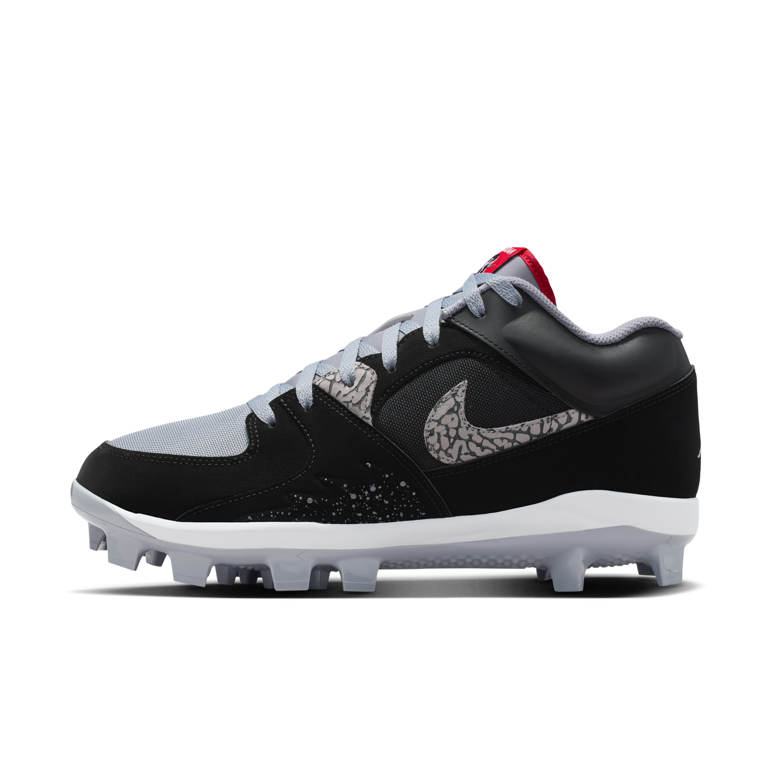 Men's Jordan Stadium 90 Low MCS Baseball Cleats in Black | HQ0211-060