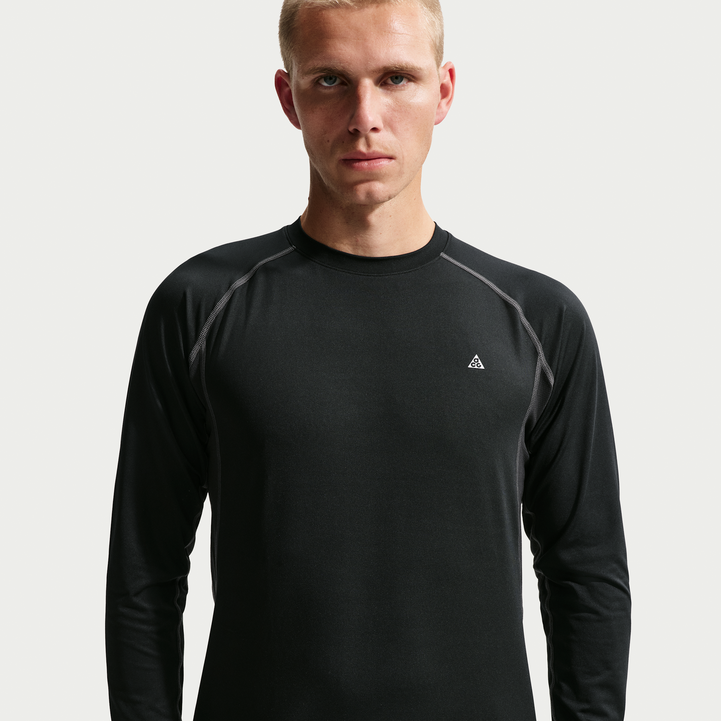 Men's Nike ACG Wildsee Dri-FIT Long-Sleeve Base Layer in Black | IO0232-010