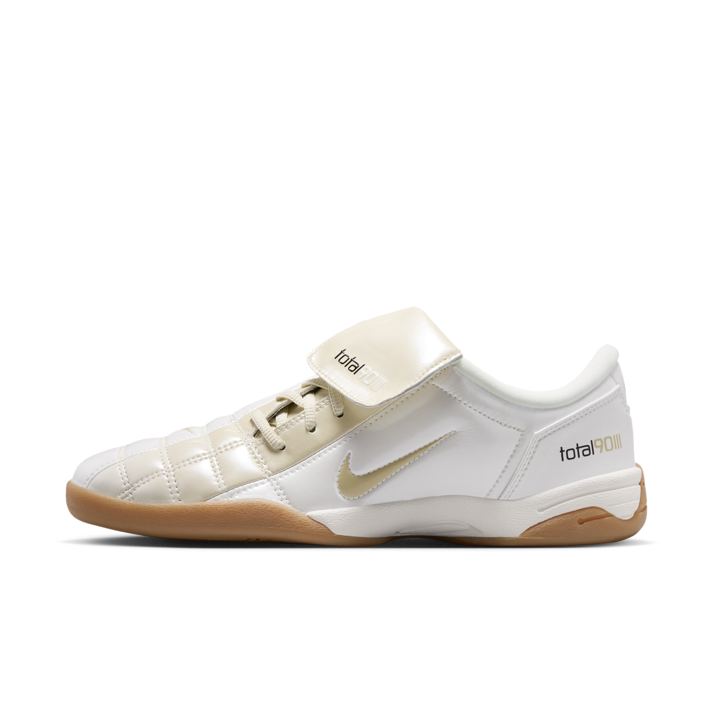 Nike Women's Total 90 Shoes, Size 5, Sail/Lt Khaki/Gum Lt Brwn