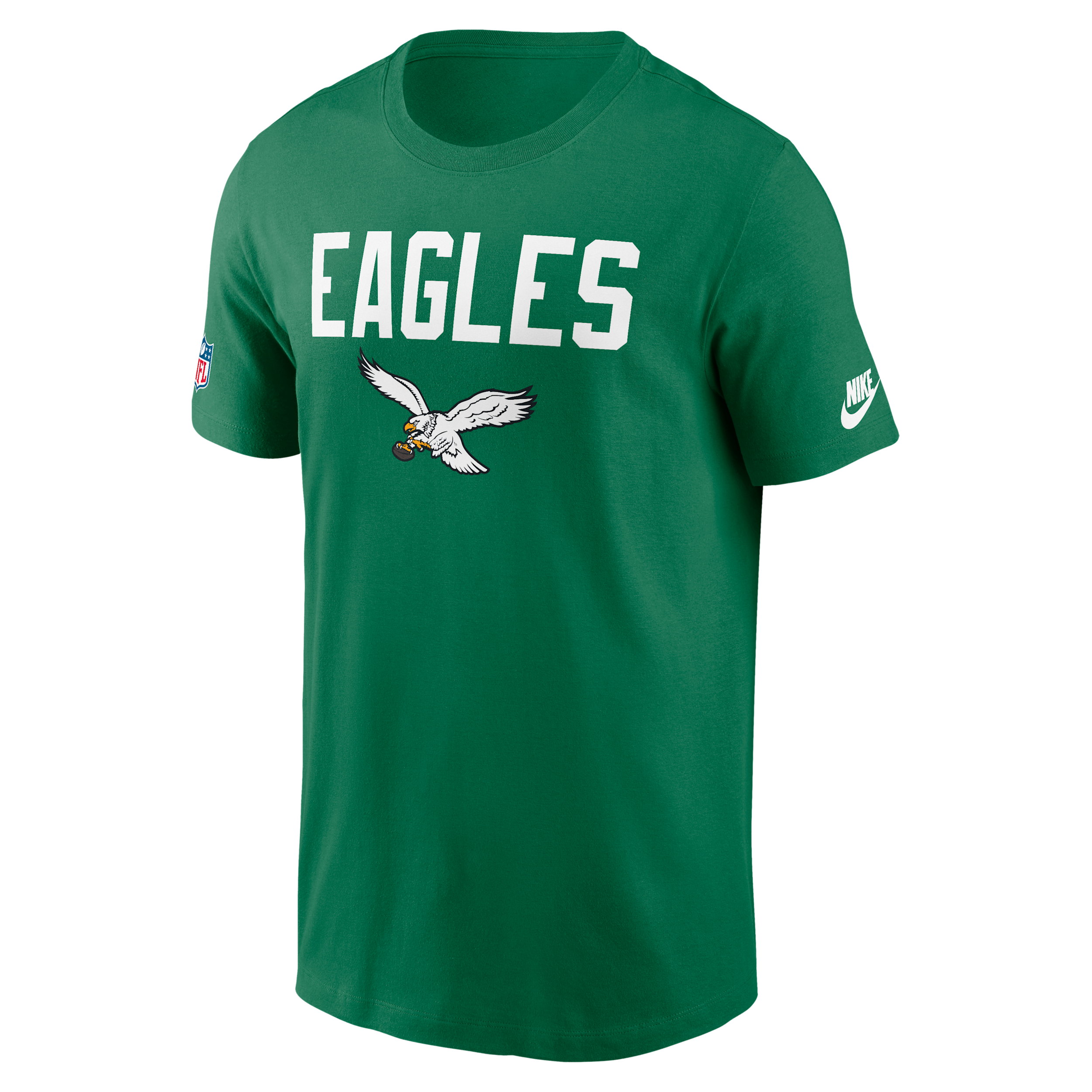 Nike Green Philadelphia Eagles Alt Pack Onside Conversion Performance T-shirt In Green