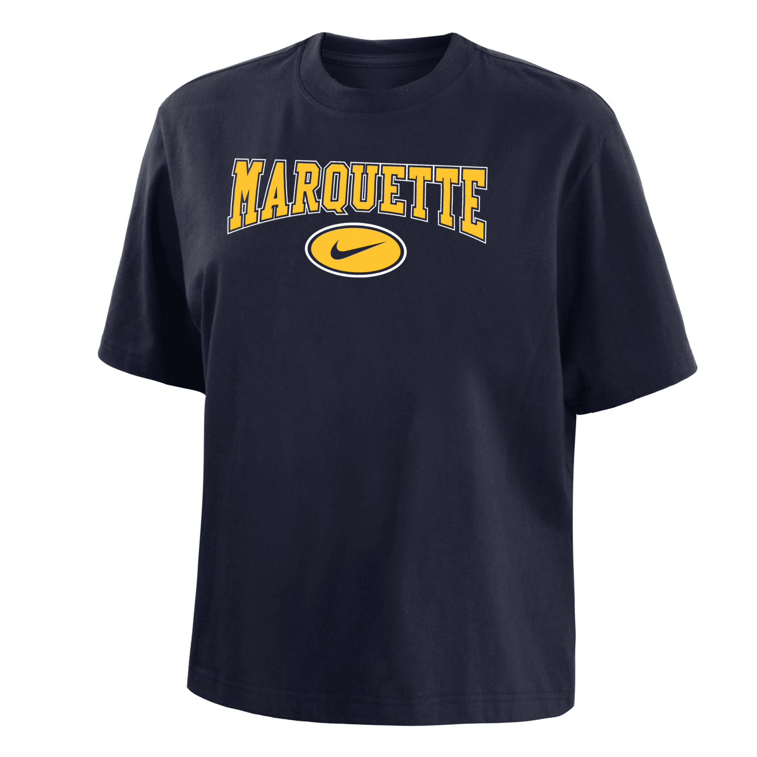 Nike Marquette  Women's College Boxy T-shirt In Blue