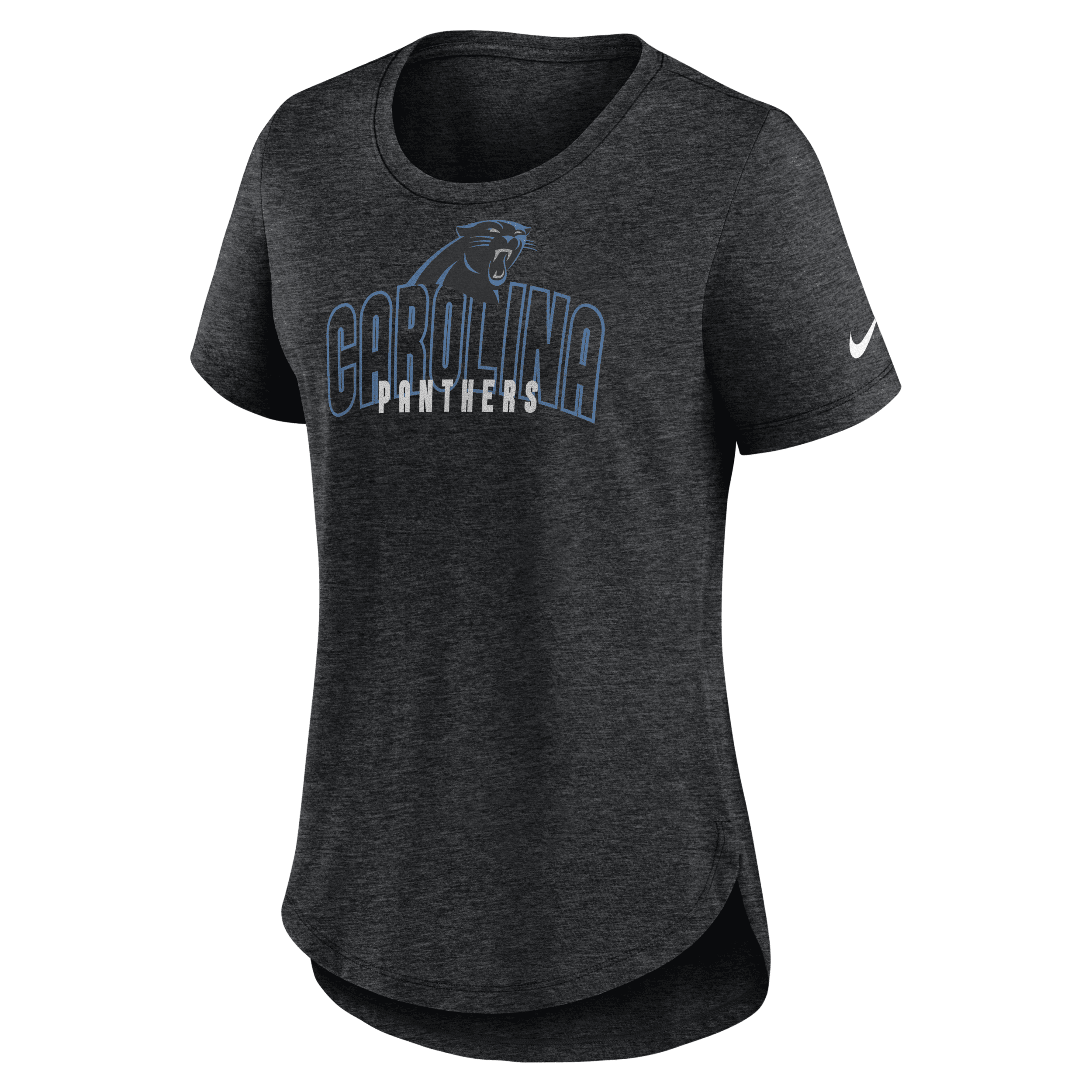 Nike Women's Fashion (nfl Carolina Panthers) T-shirt In Black