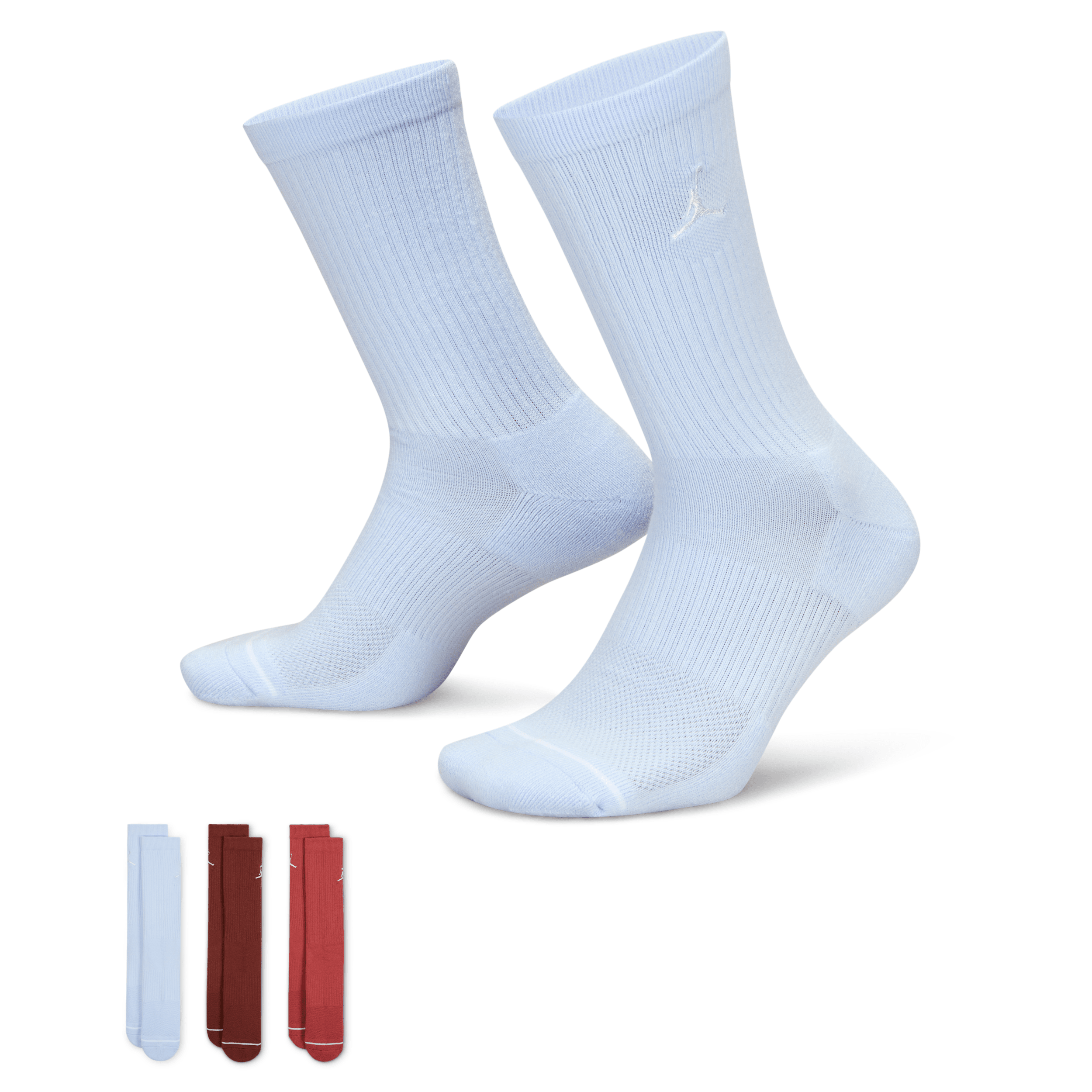 JORDAN EVERYDAY CREW SOCKS (3 PAIRS) 1015648973