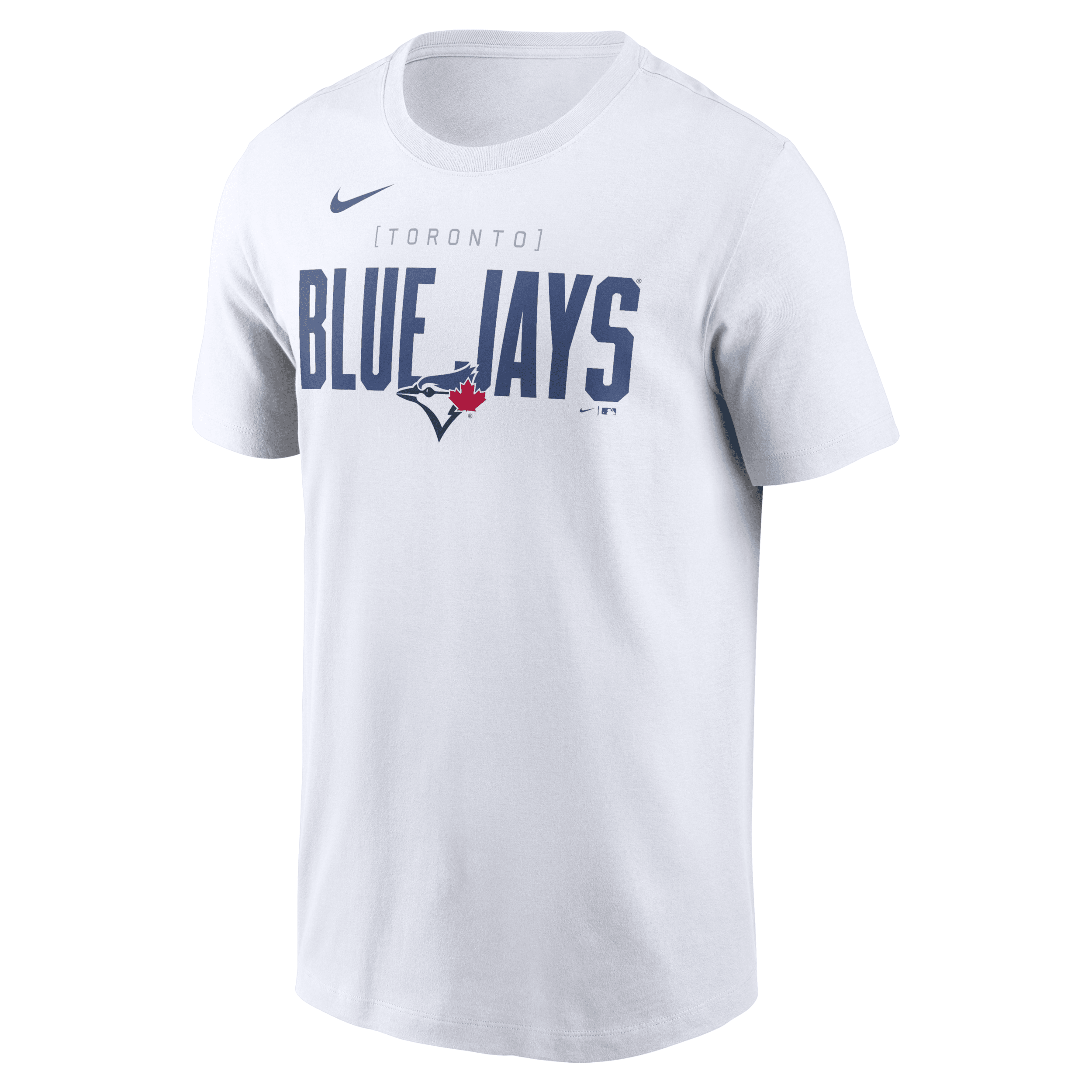Nike Toronto Blue Jays Home Team Bracket  Men's Mlb T-shirt In White