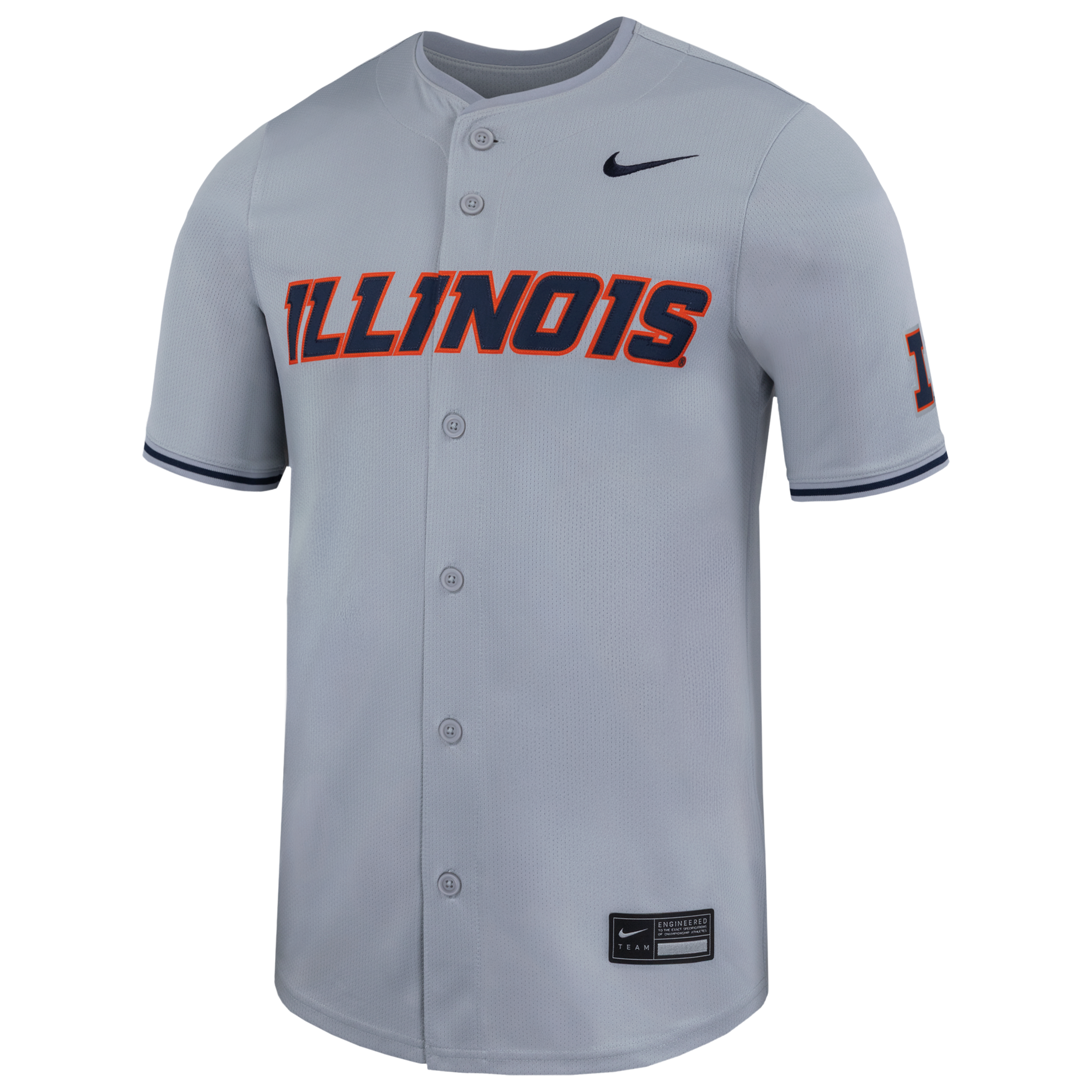 Illinois Nike Men's Dri-FIT College Limited Baseball Jersey in Grey | P33621J610ILNI-ILL