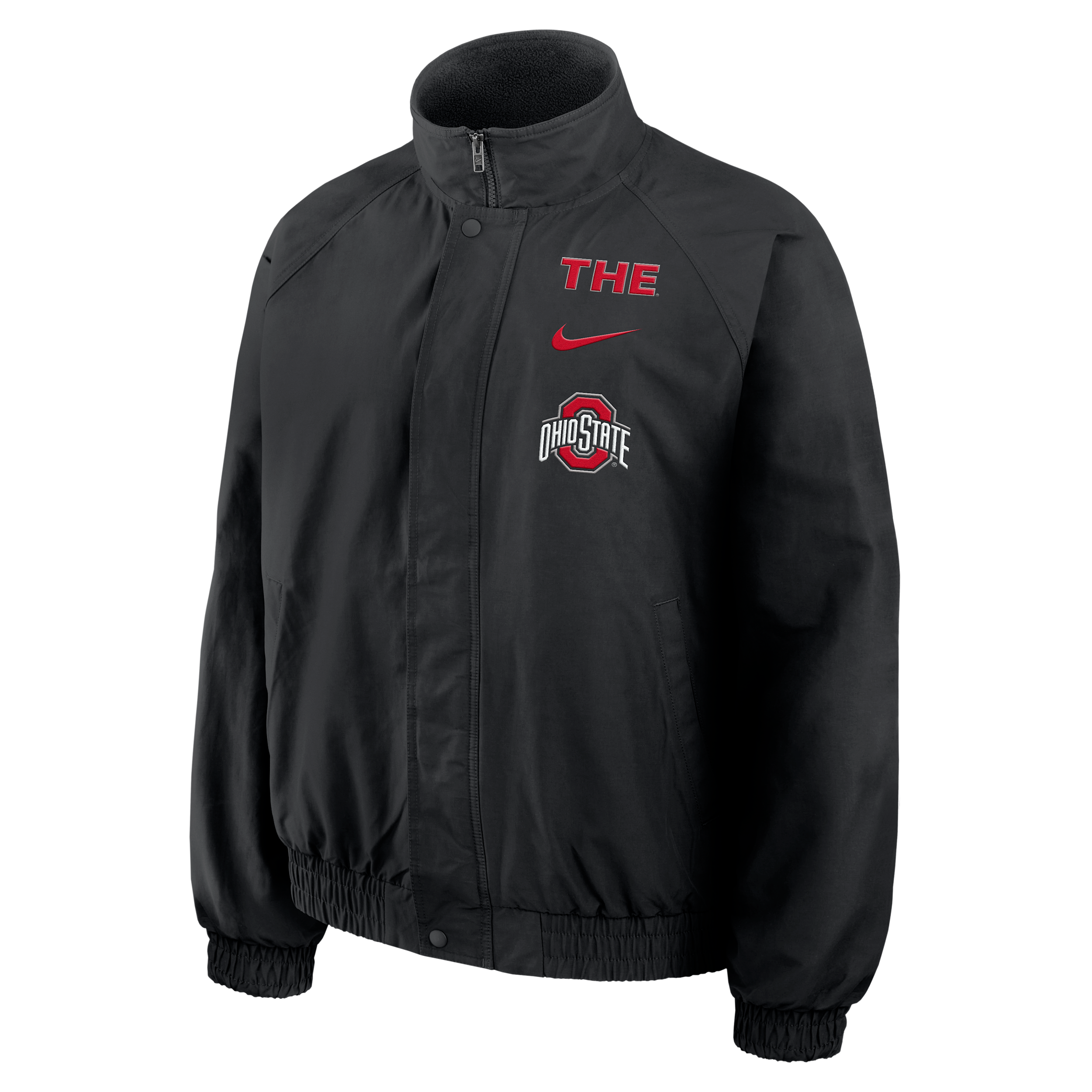 Ohio State Primetime Nike Men's College Full-Zip Jacket in Black | 055E00AOH-CYA