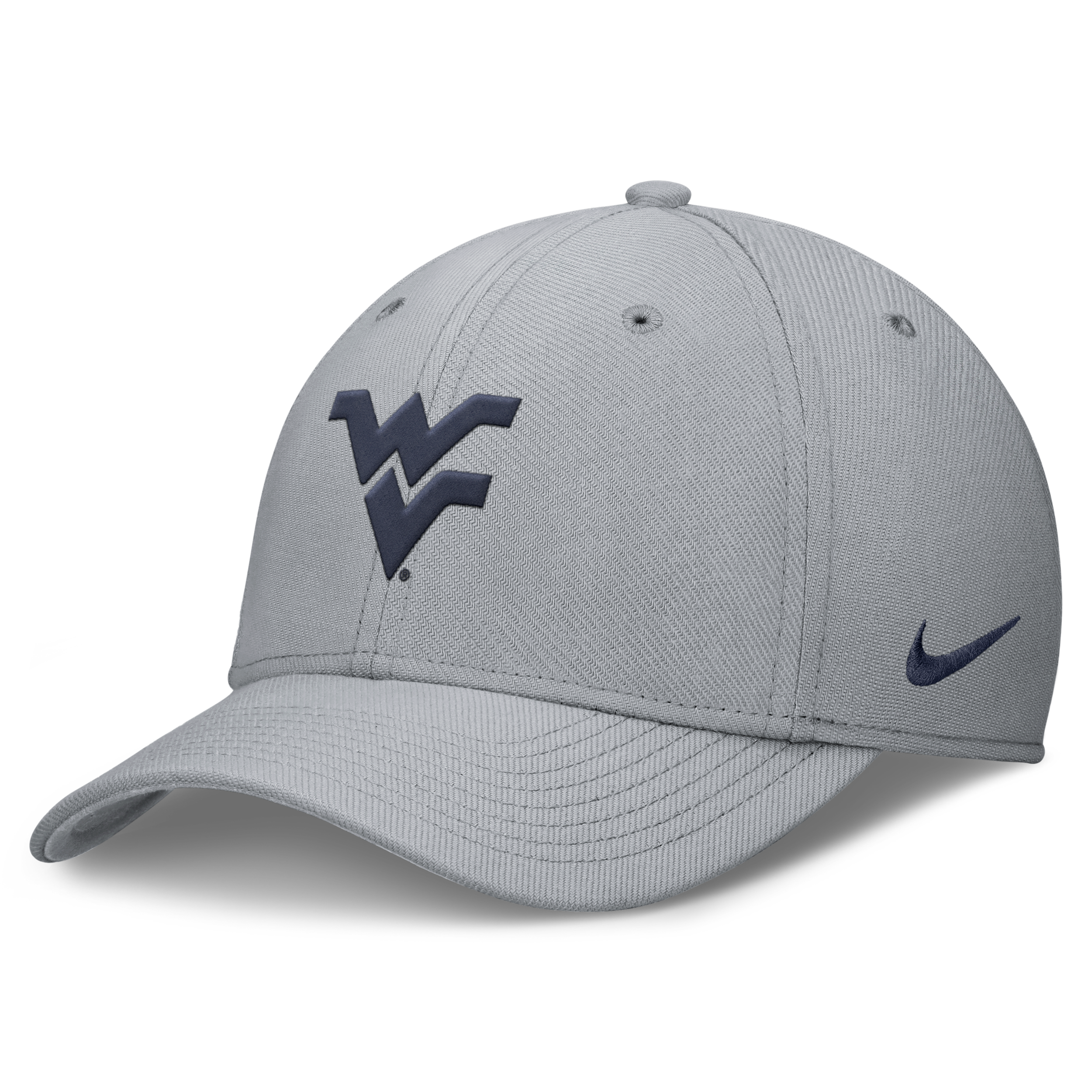 West Virginia Classic Nike Men's Dri-FIT College Hat in Grey | NC0301VWVN-RY6