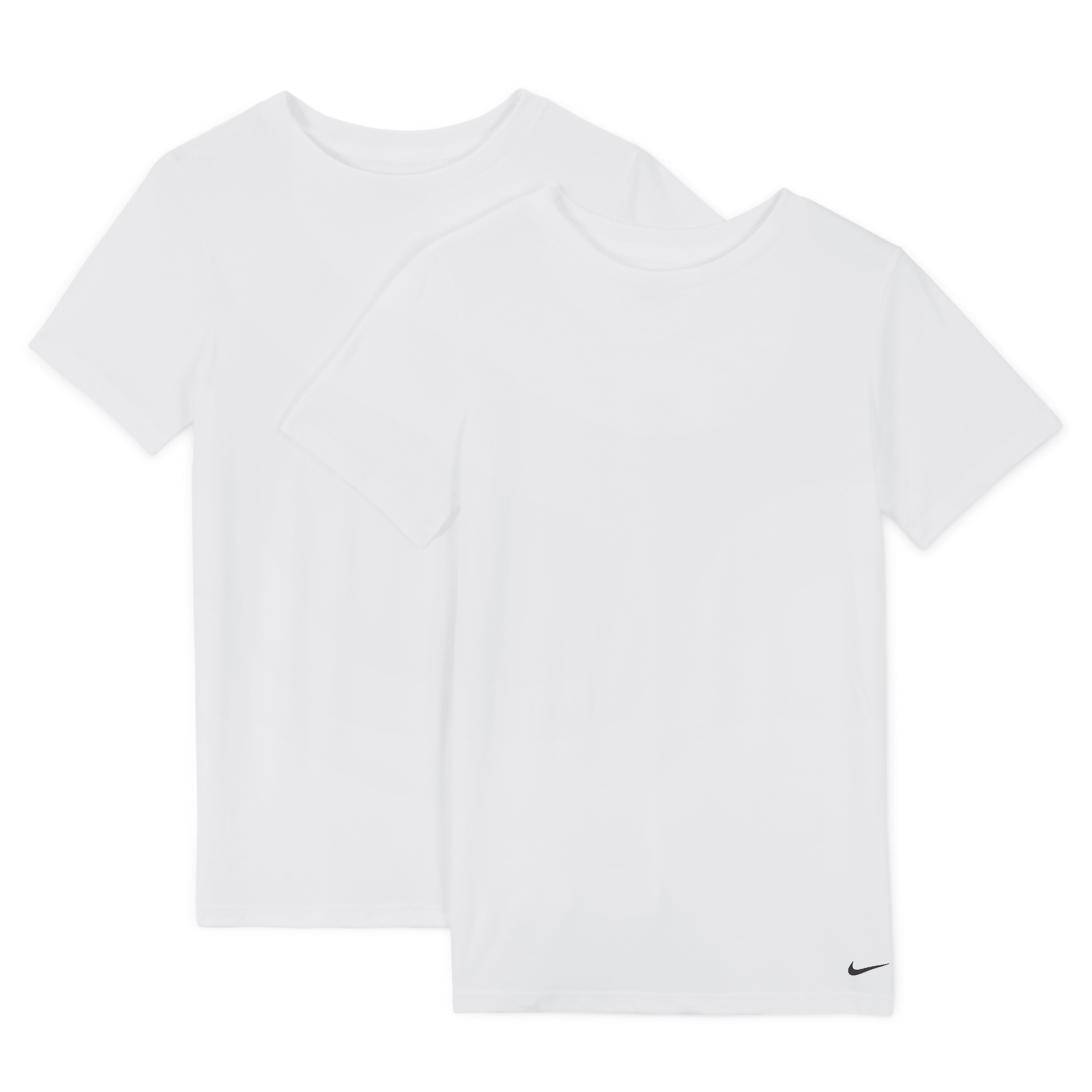 Nike Big Kids' Crew Undershirt (2-pack) In White