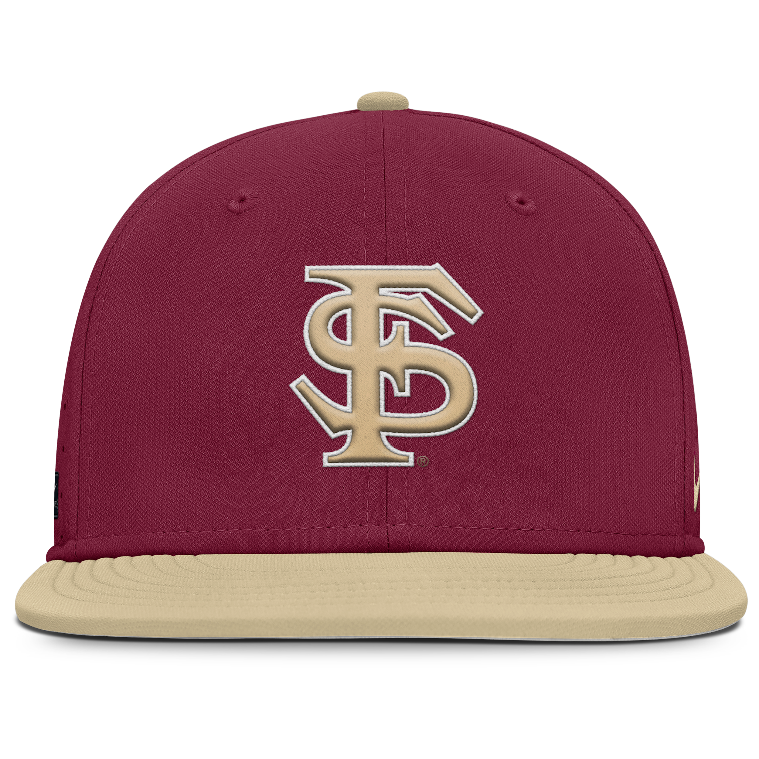 Florida State Seminoles Dugout True Menâs Nike Men's Dri-FIT College Fitted Hat in Grey | NC1408DEFTN-FBB