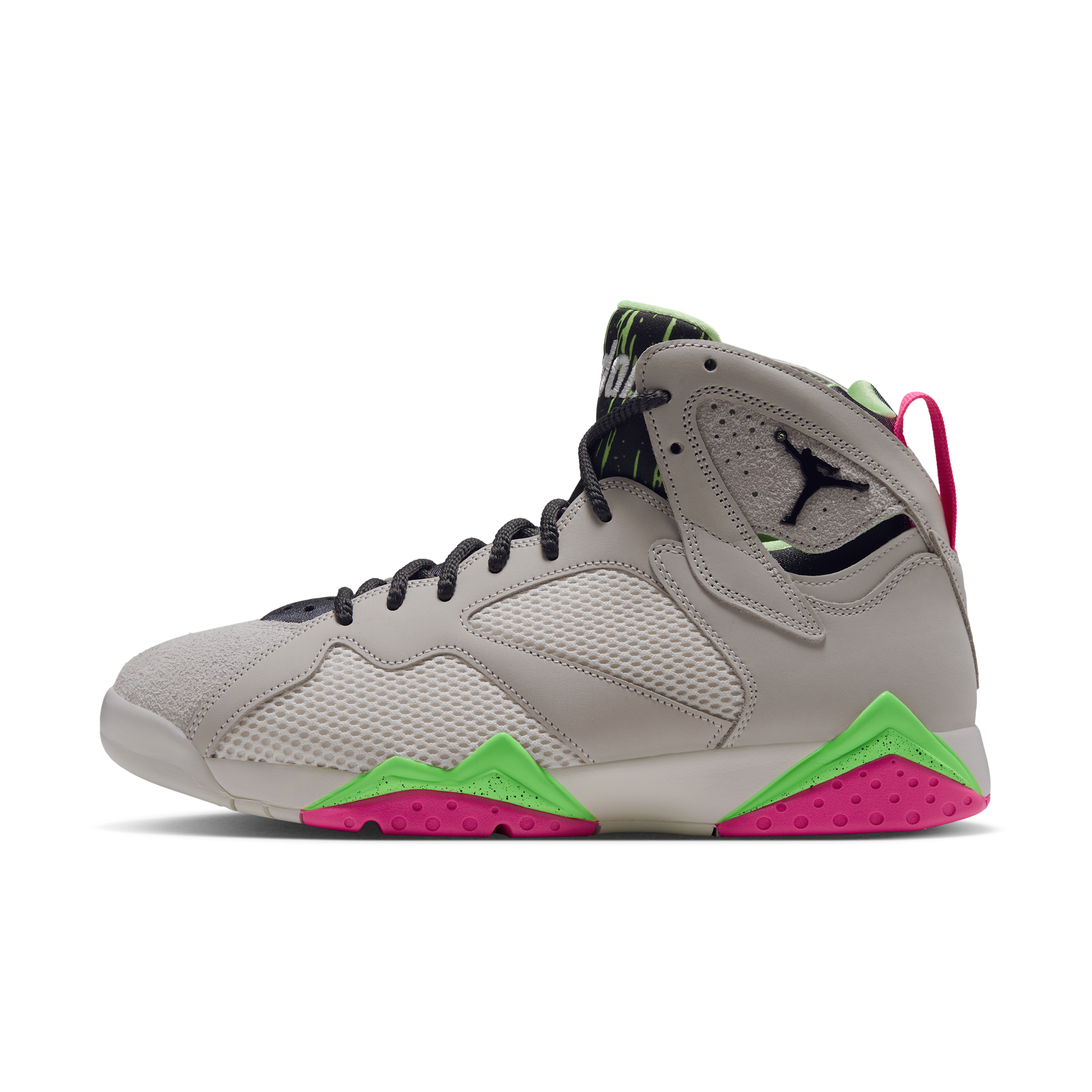 Men's Air Jordan 7 Retro "Tennis Day" Shoes in Grey | IV6508-030