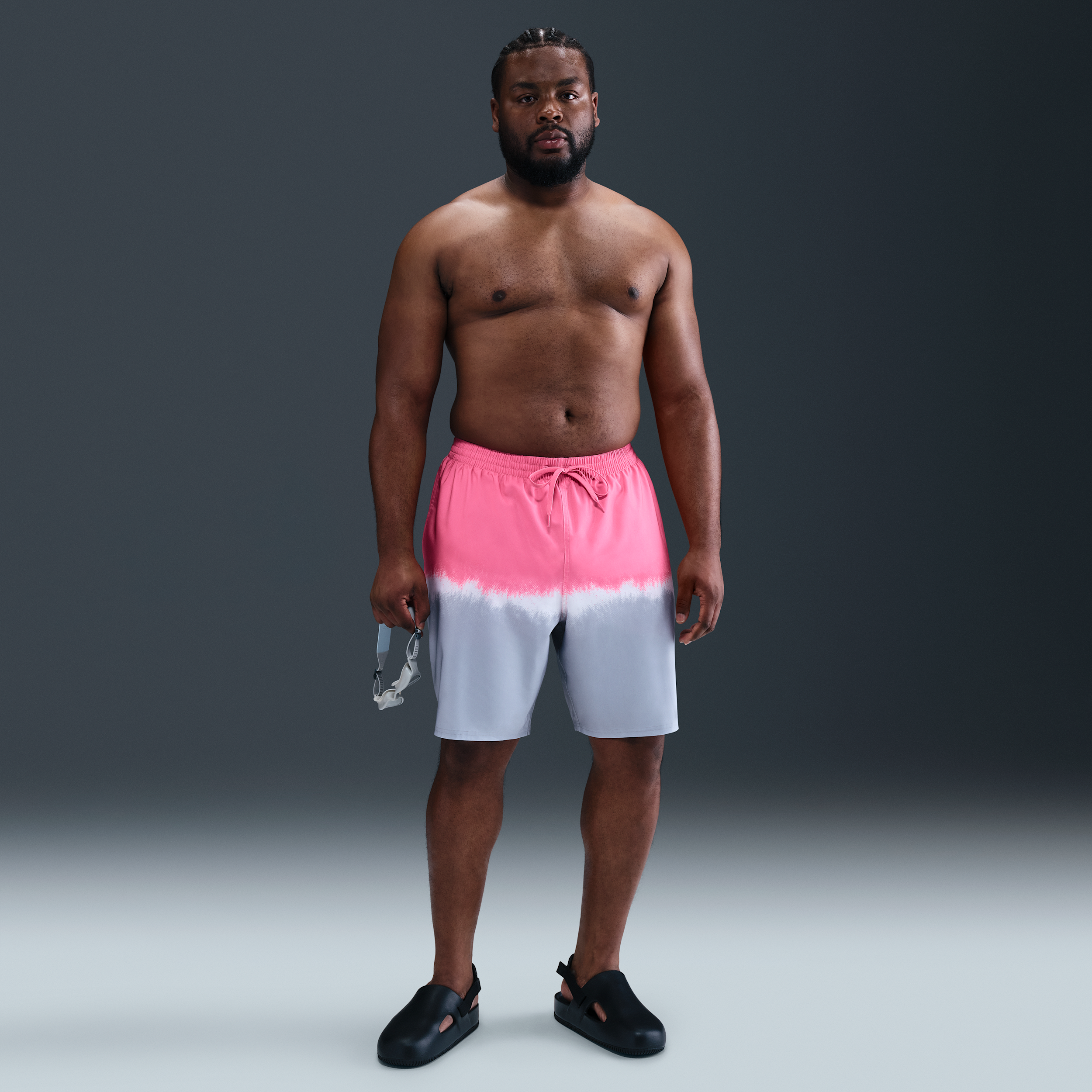 Nike Men's Swim Breaker 9" Boxer Volley Shorts