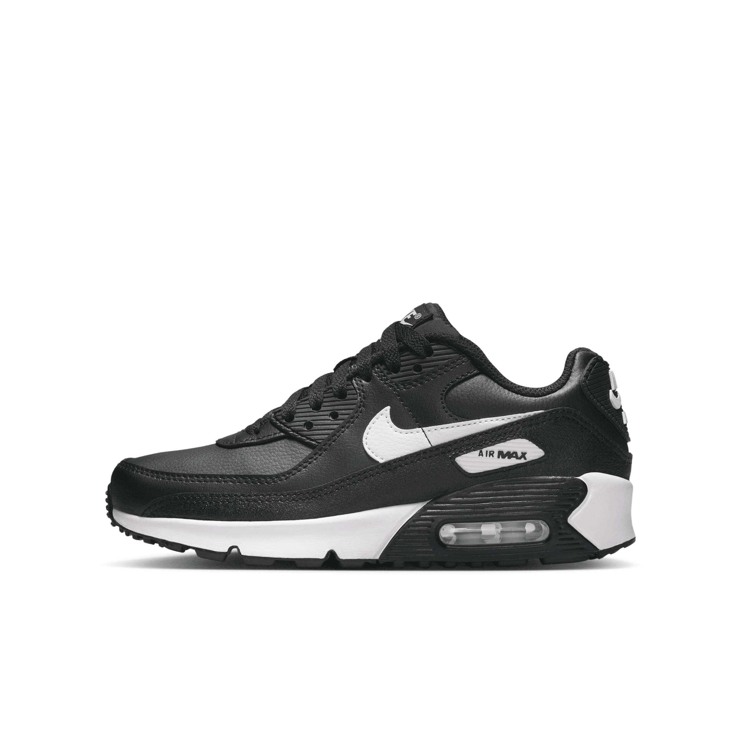 Nike Air Max 90 Ltr Big Kidsâ Shoes In Black